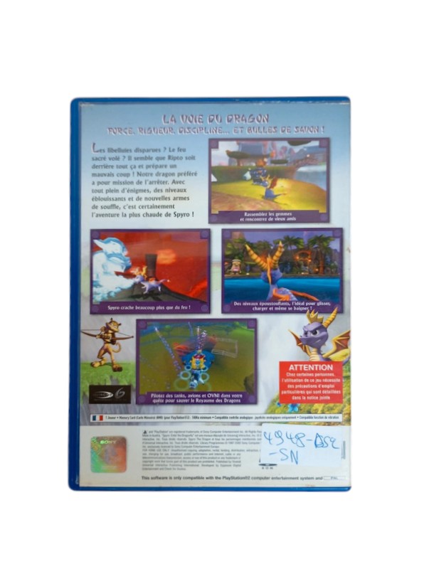 Spyro Enter The DragonFly Playstation 2 (PS2)