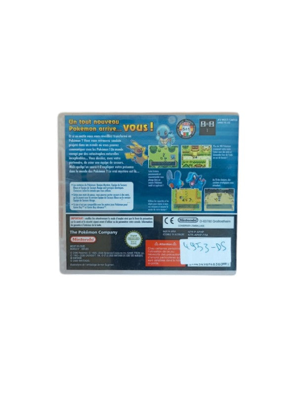 Pokémon Donjon Mystère : Equipe de Secours Bleue (Boite + Notice)