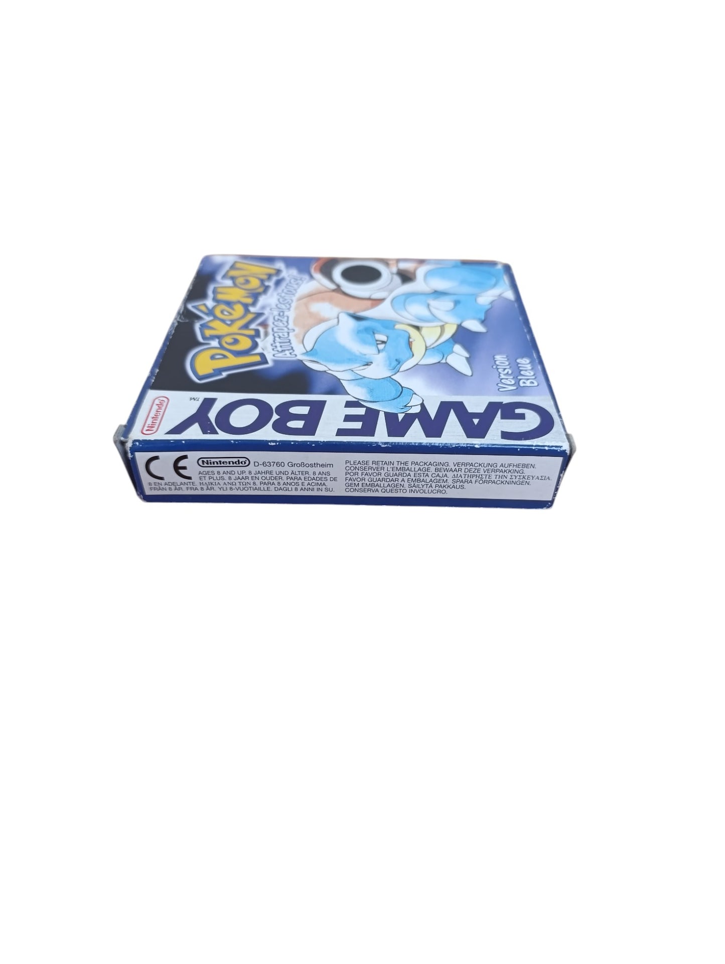Pokémon Version Bleu en boîte FRA