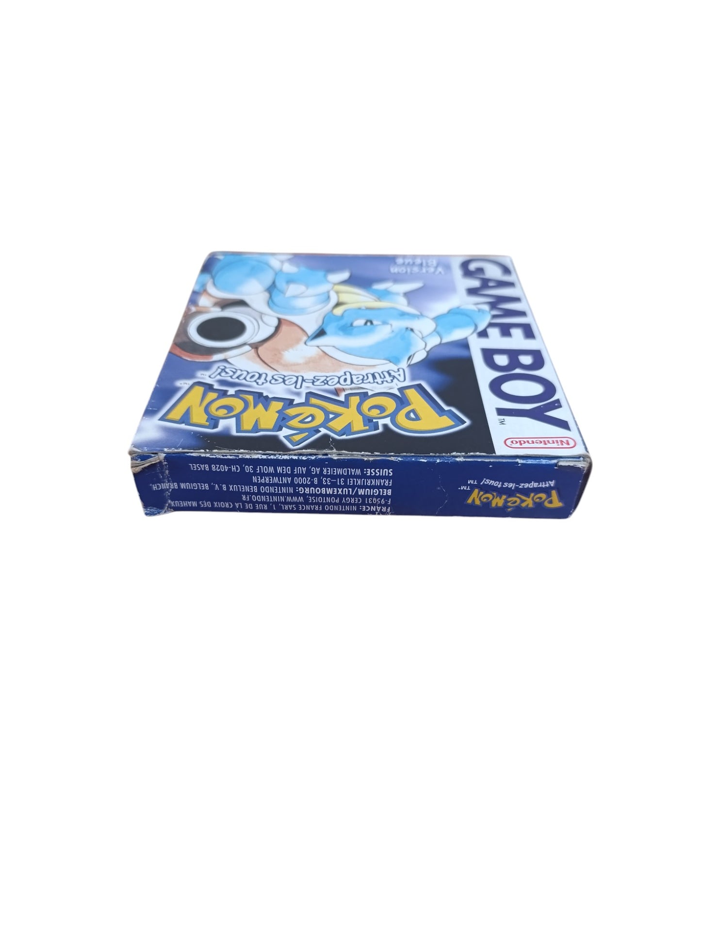 Pokémon Version Bleu en boîte FRA