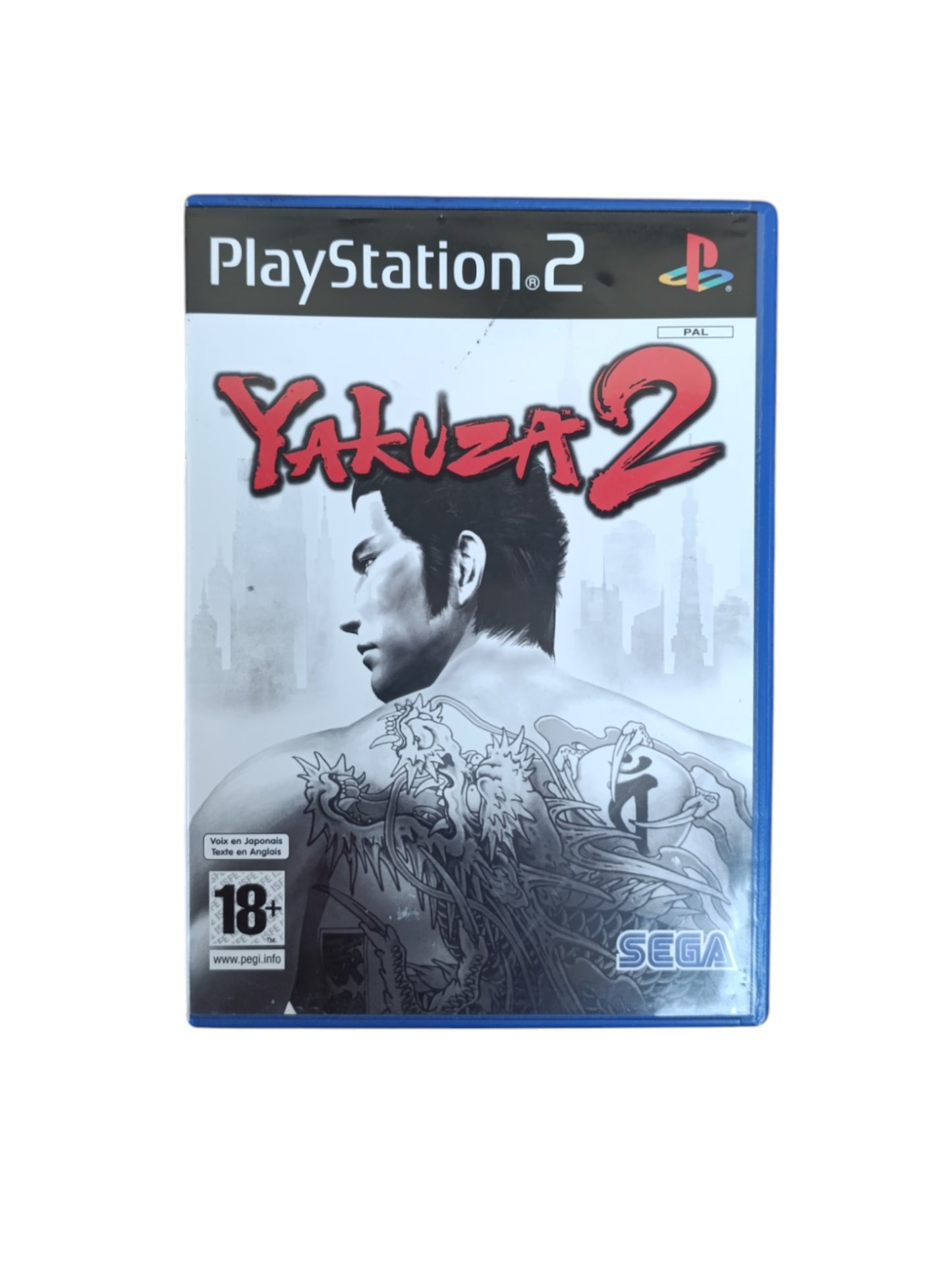 Yakuza 2 Boite + notice seulement Playstation 2 (PS2)