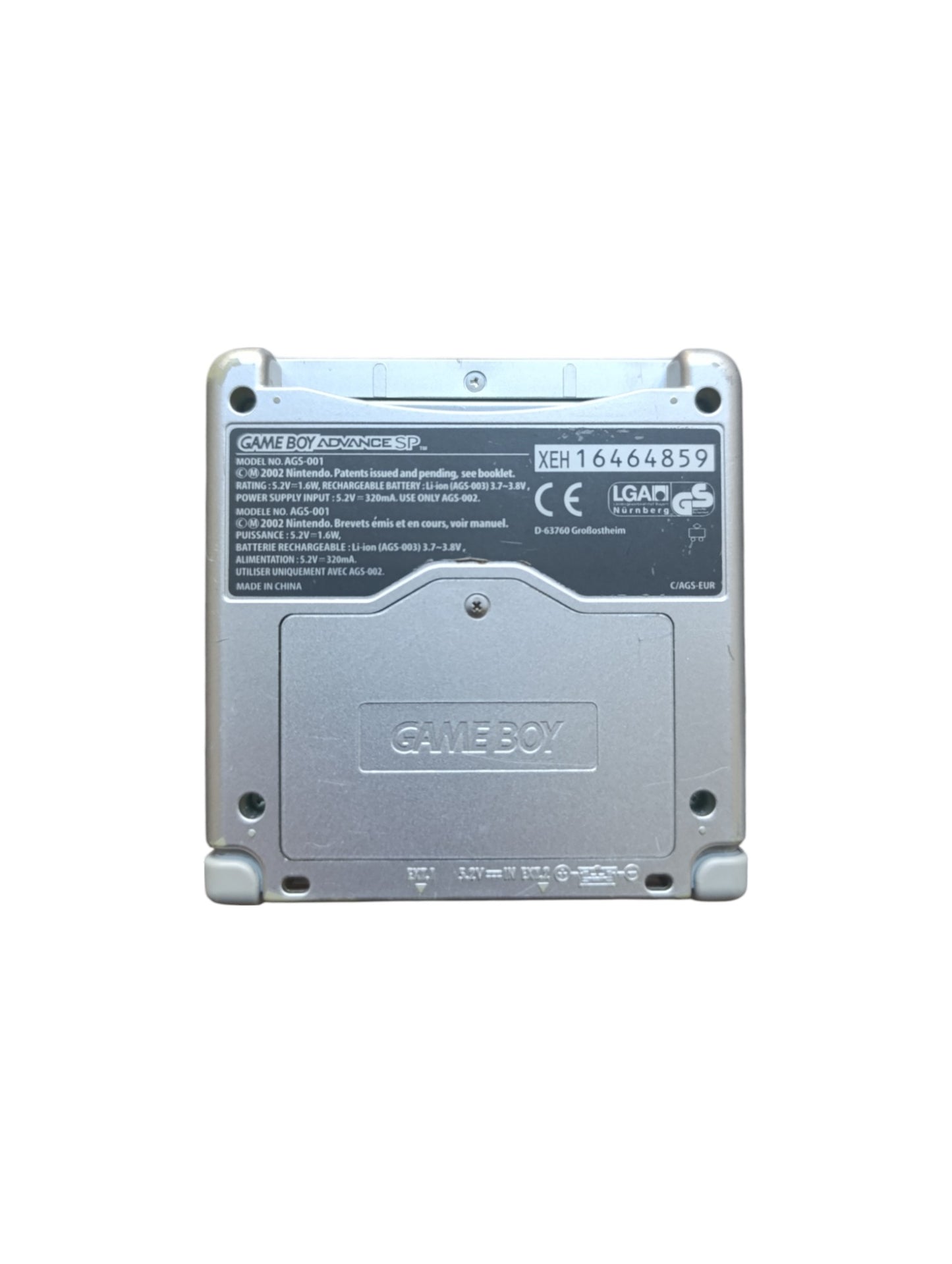 Console Game Boy Advance SP Trial