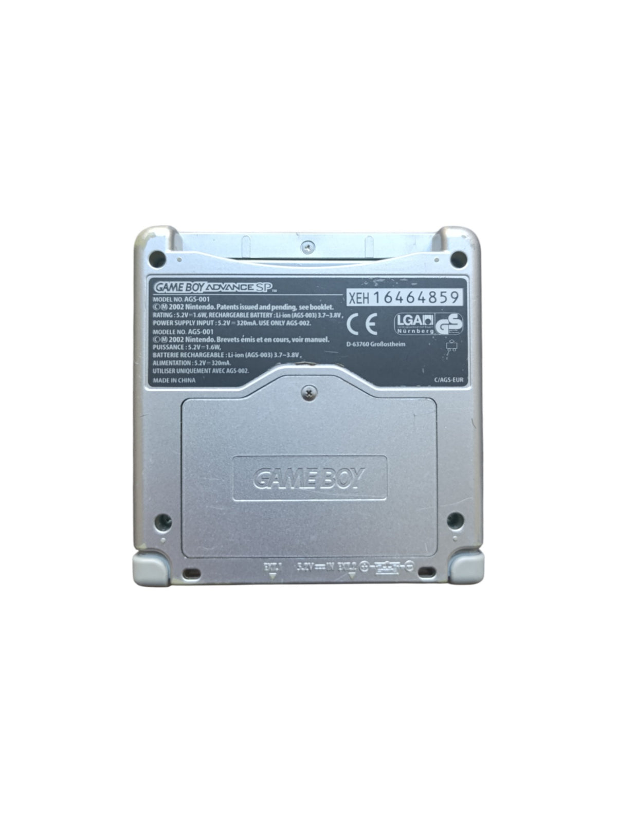 Console Game Boy Advance SP Trial