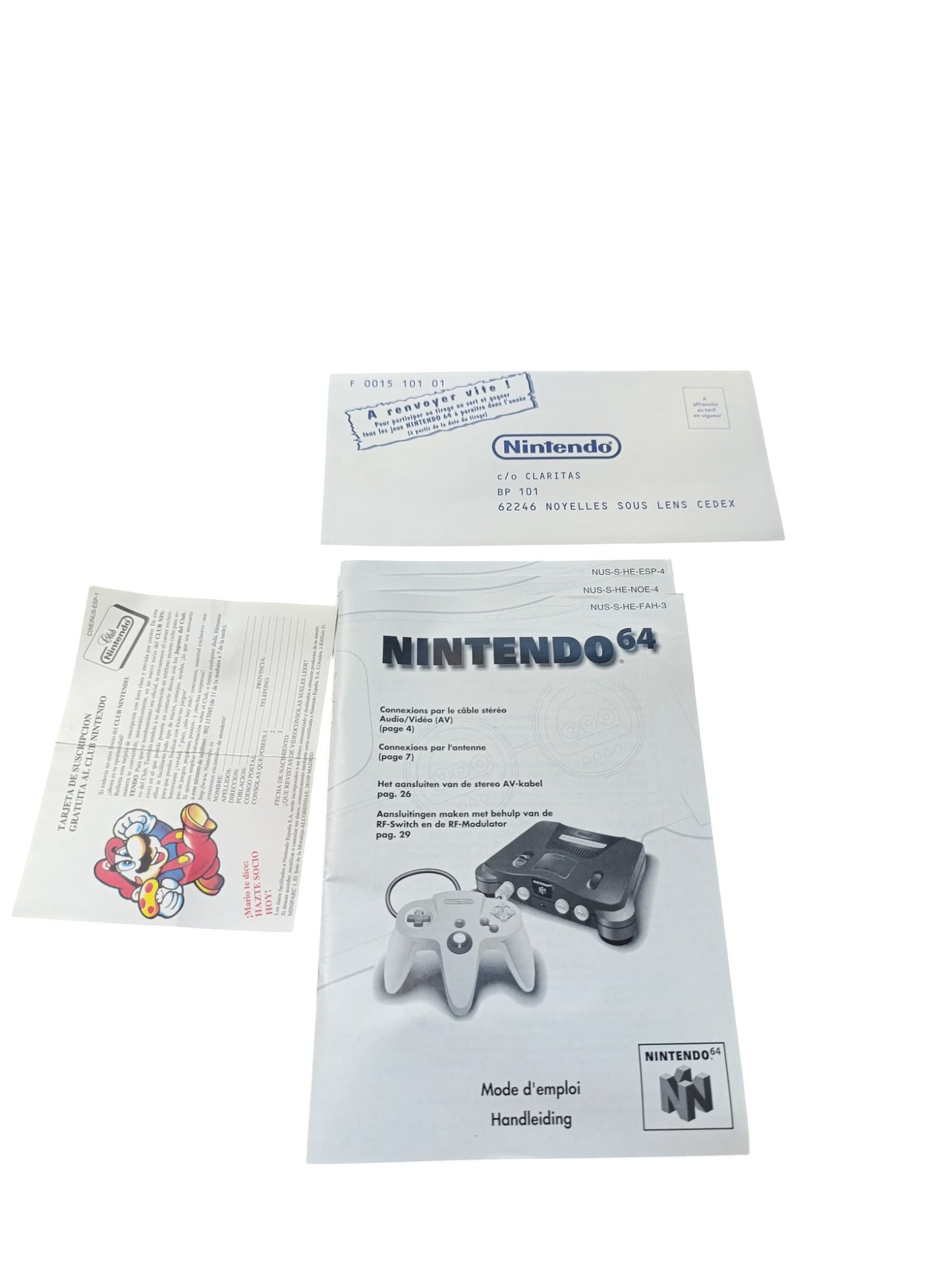 Pack Console Super Mario 64 Nintendo 64