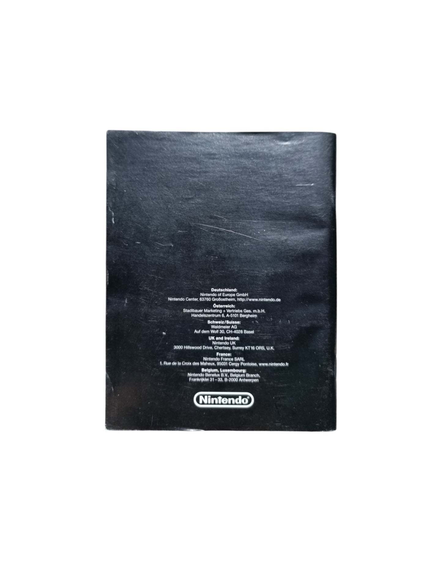 Notice Console Game Boy Advance