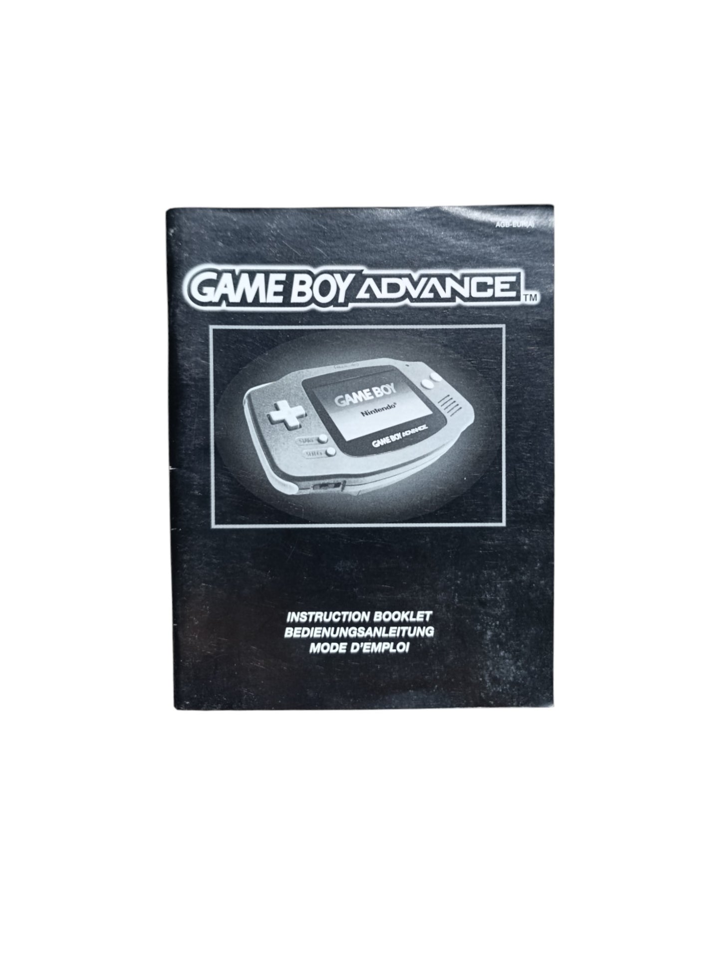 Notice Console Game Boy Advance