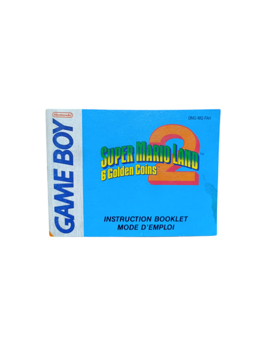Notice Super Mario Land 2 Game Boy