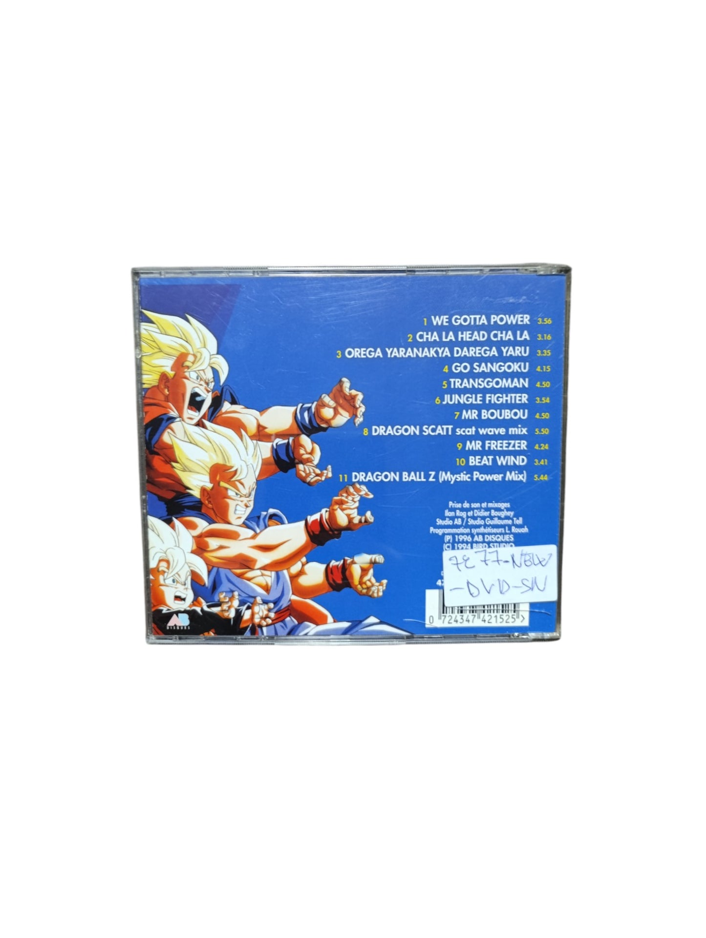 Dragon Ball Z We Gotta Power CD OST