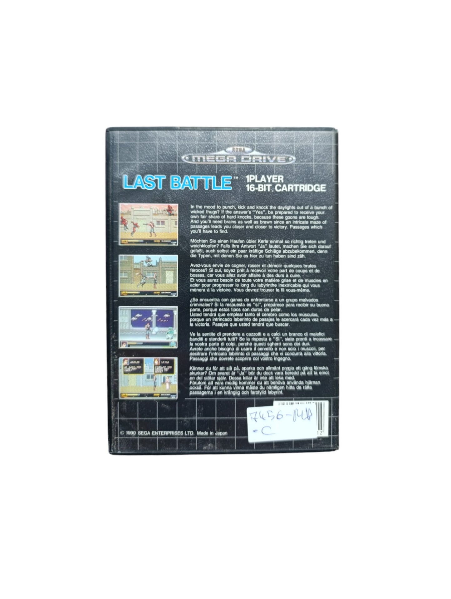 Last Battle Megadrive