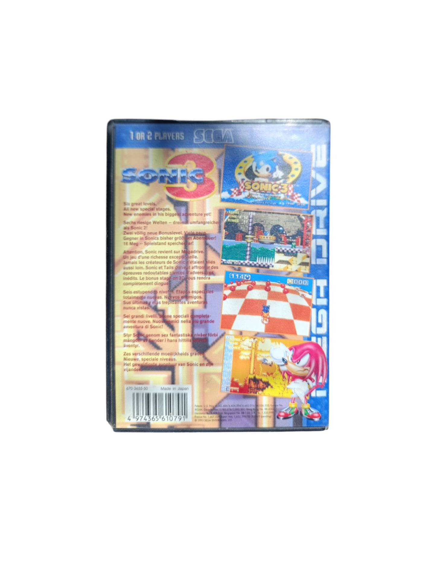 Sonic 3 Megadrive