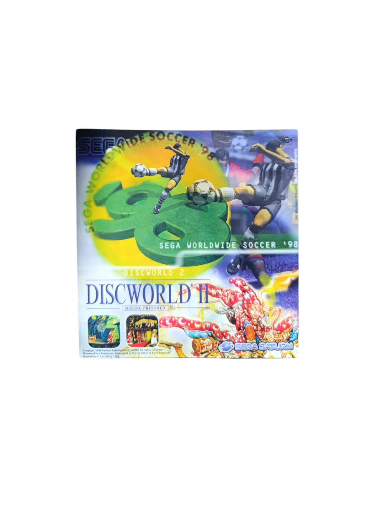 Dépliant Saturn Sega