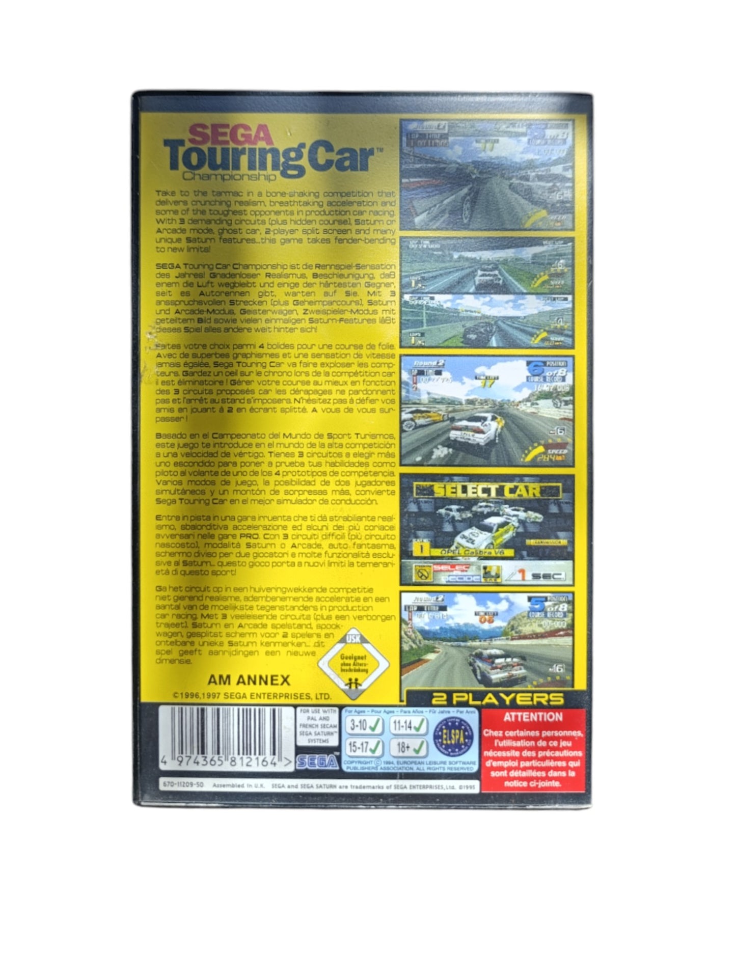 Sega Touring Car Championship – SEGA Saturn