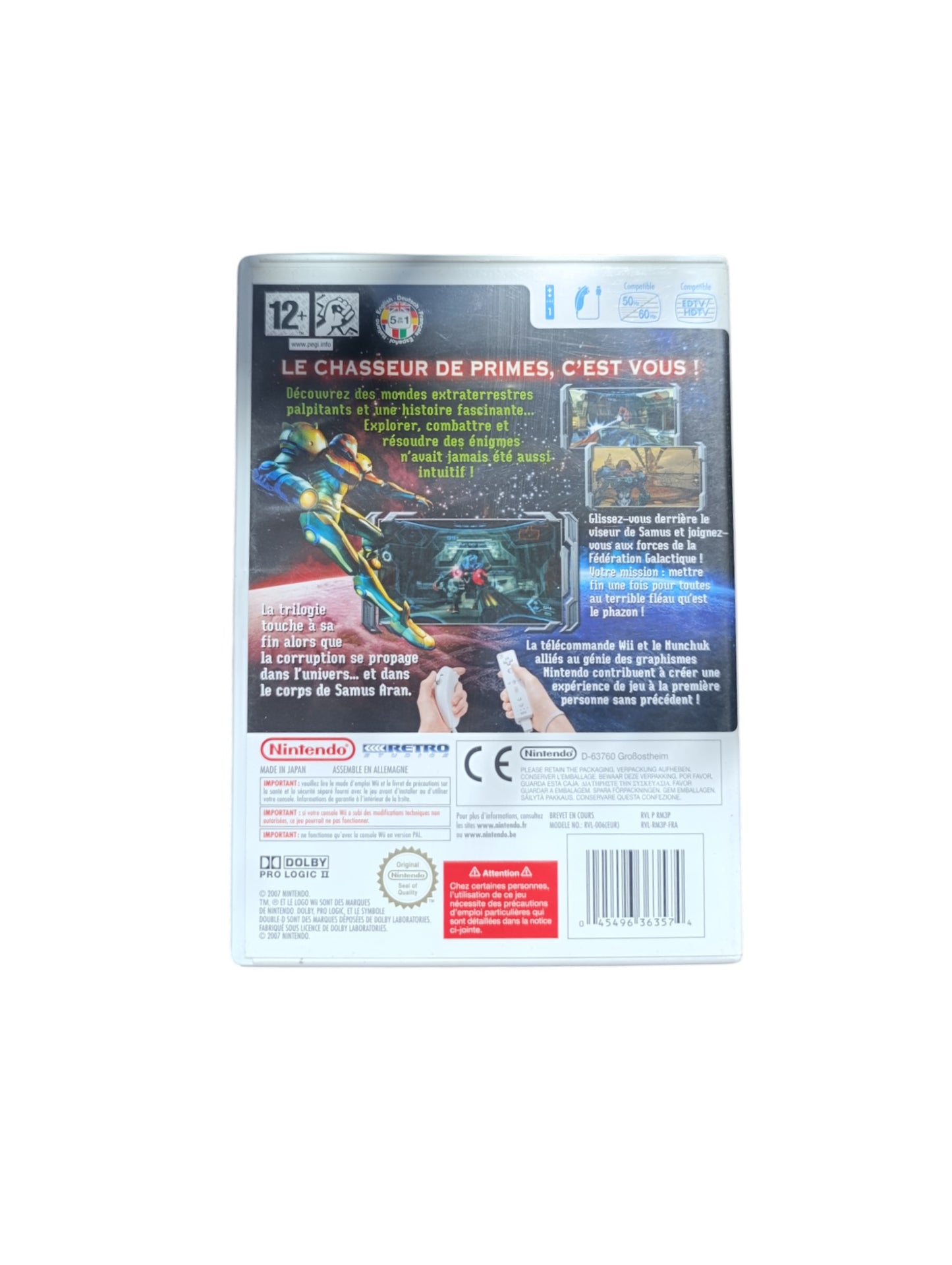 Metroid Prime 3 Wii Corruption