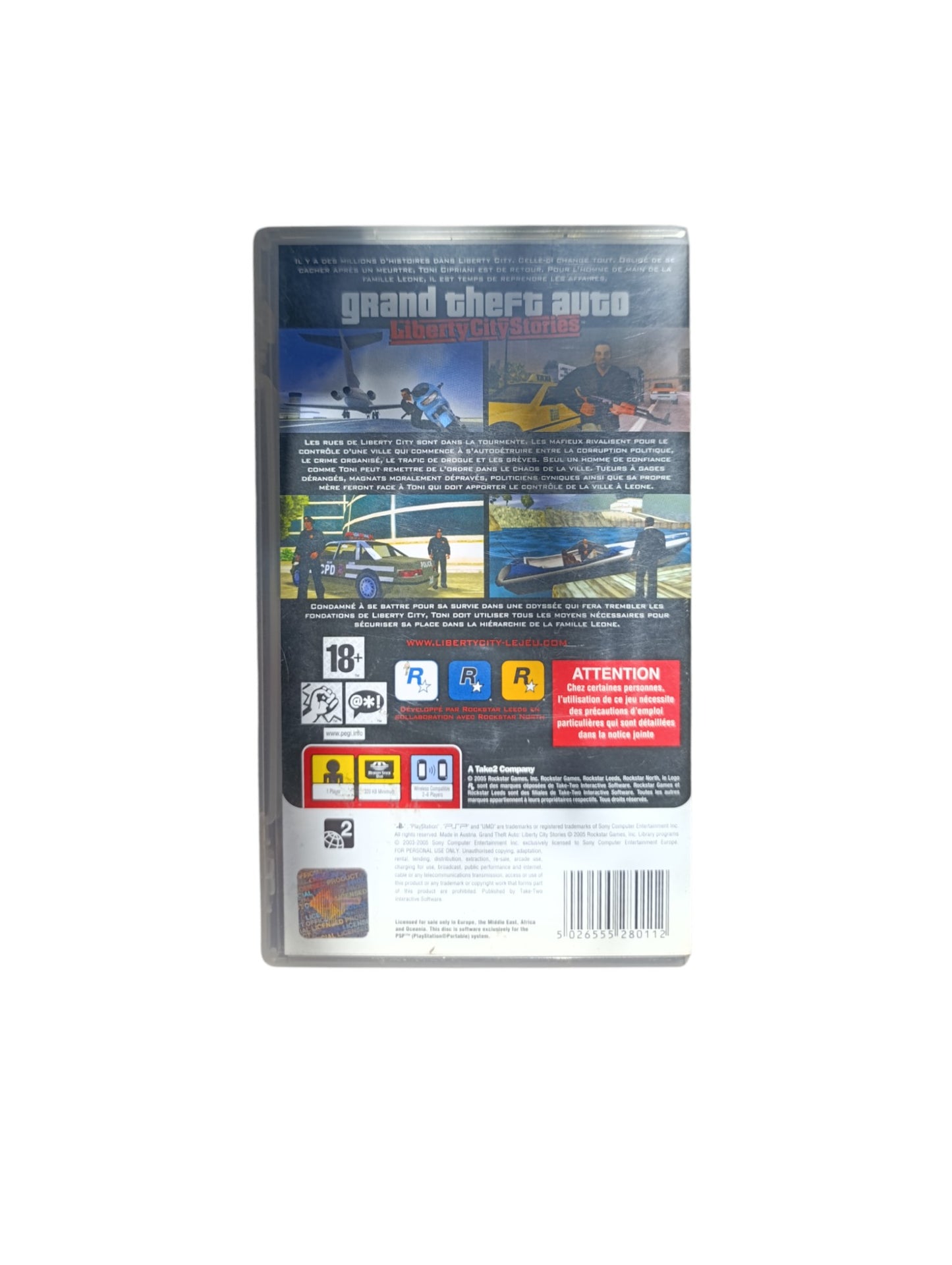 Grand Theft Auto Liberty City Stories Playstation Portable (PSP)