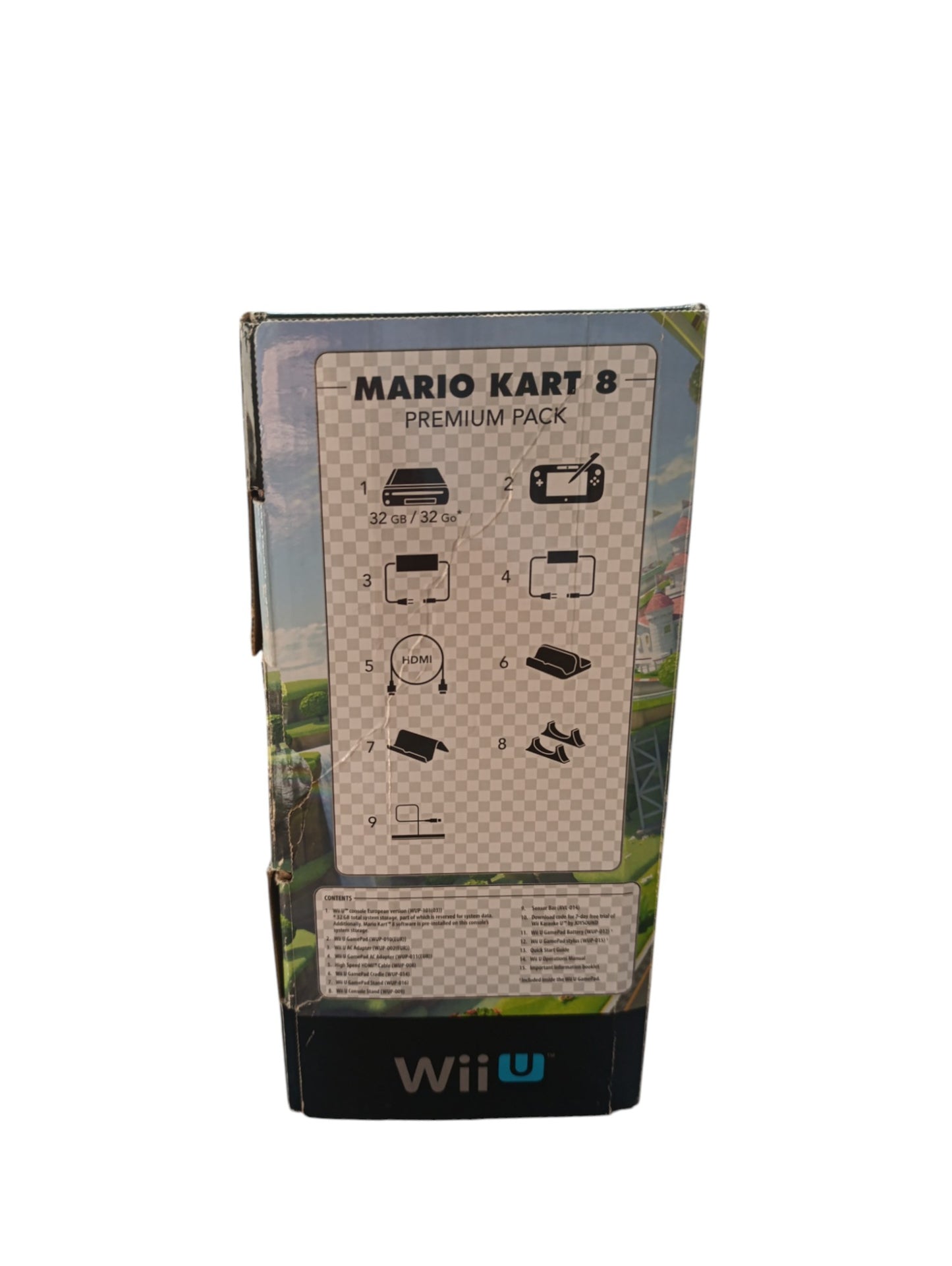 Console Nintendo Wii U – Pack Mario Kart 8 – Version PAL complète
