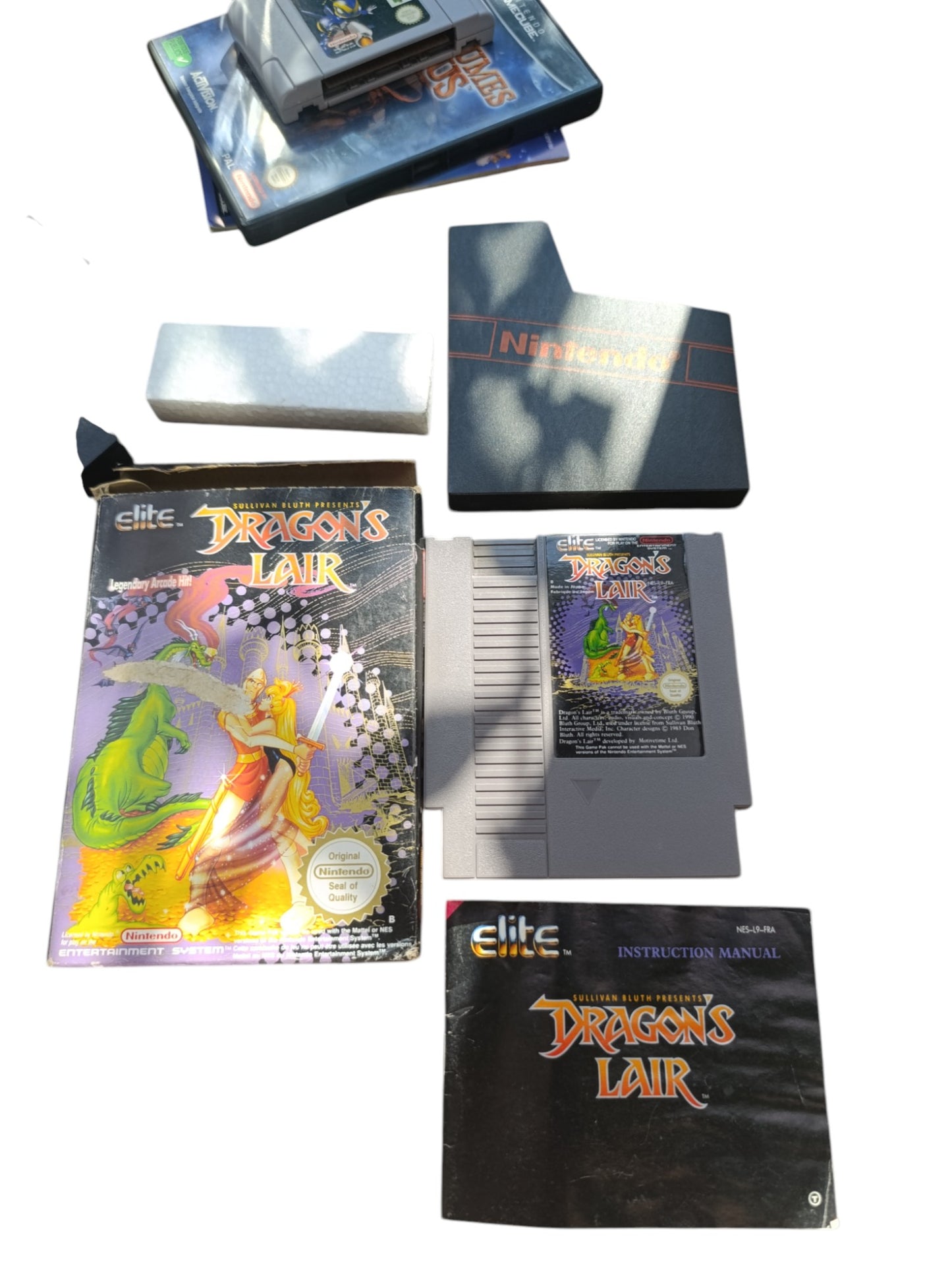 Dragon's Lair Nintendo NES en boîte Complet