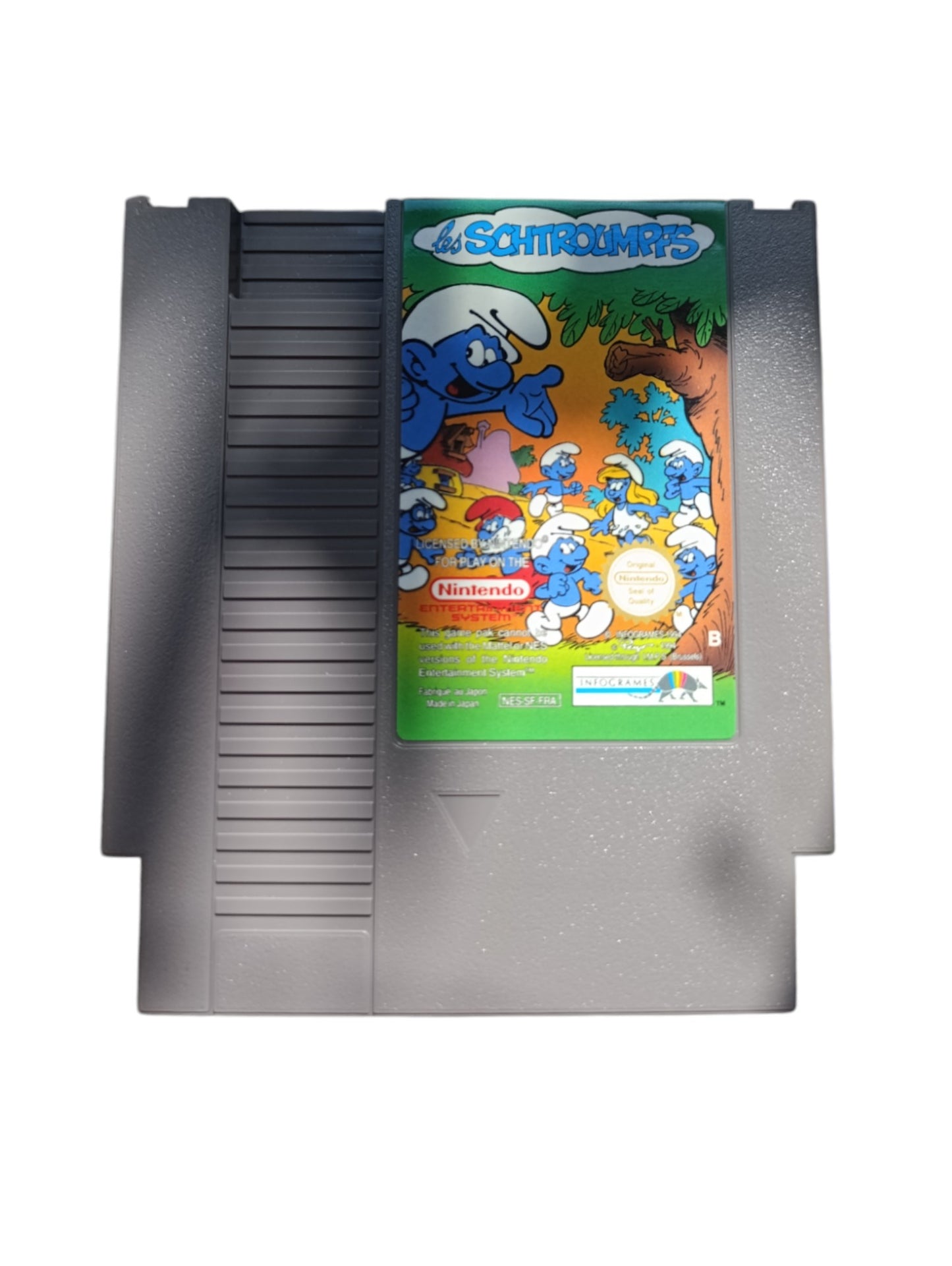 Les Schtroumpfs – Nintendo NES – Version PAL complète