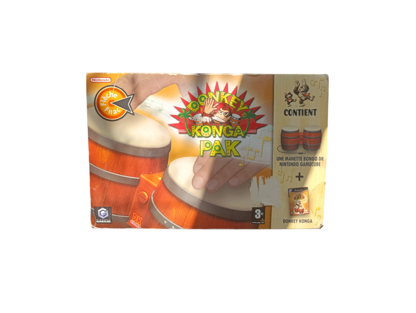 DK Bongo complet + jeu donkey konga GameCube