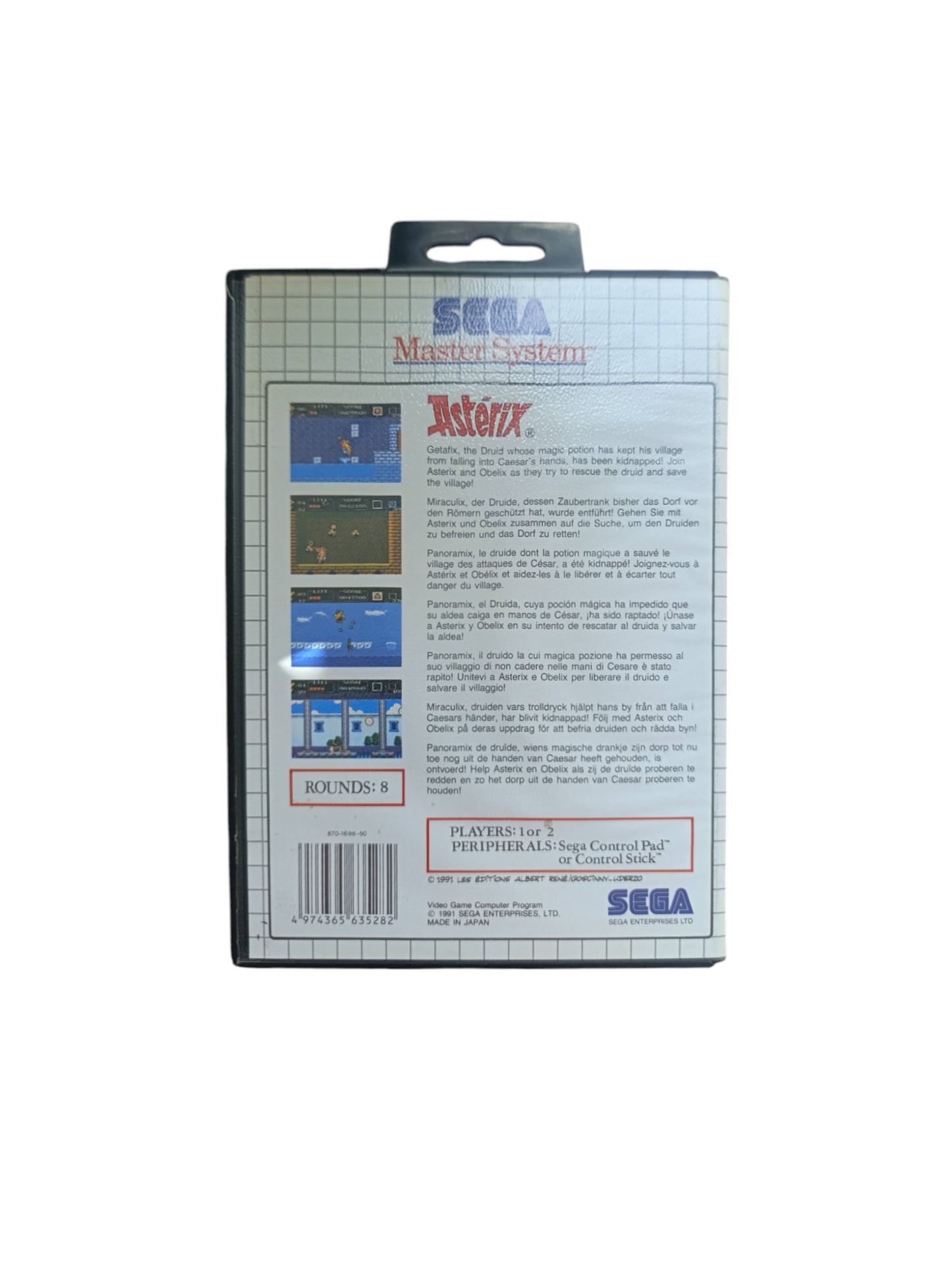 Astérix – Sega Master System