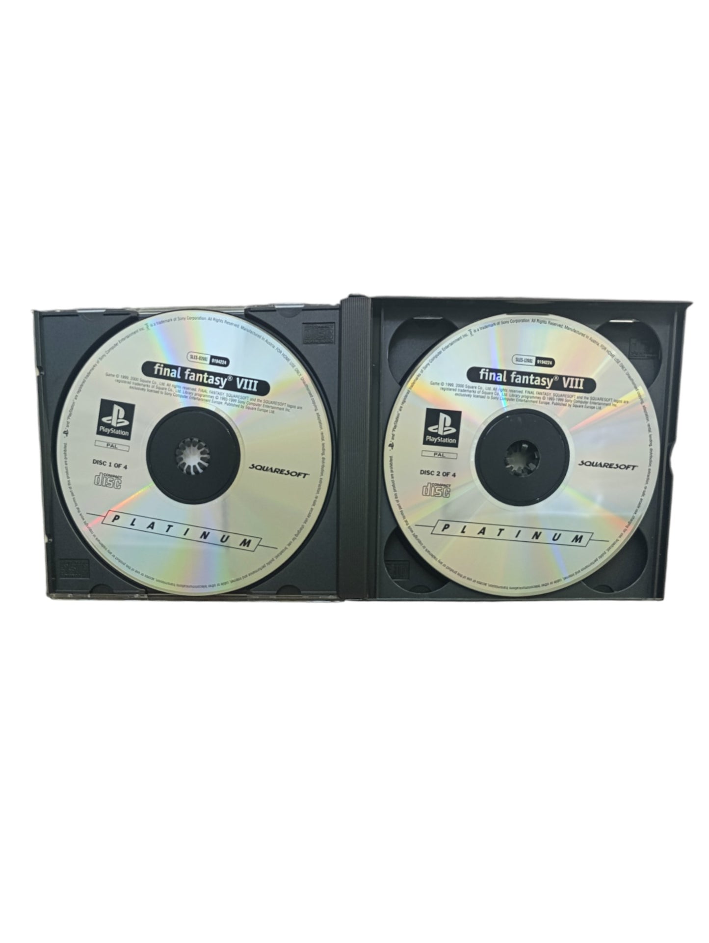 Final Fantasy VIII Version Platinium Playstation 1 (PS1)
