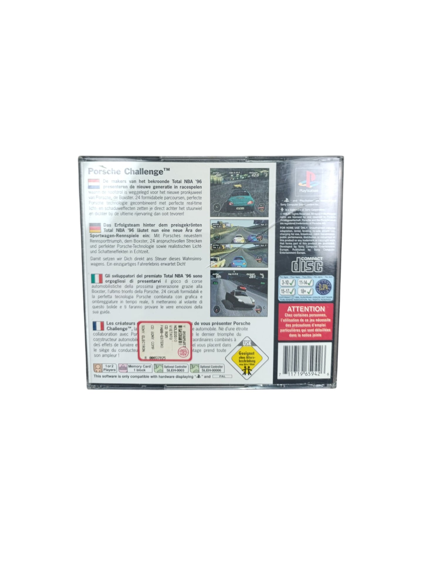 Porsche Challenge – PlayStation 1 (complet)