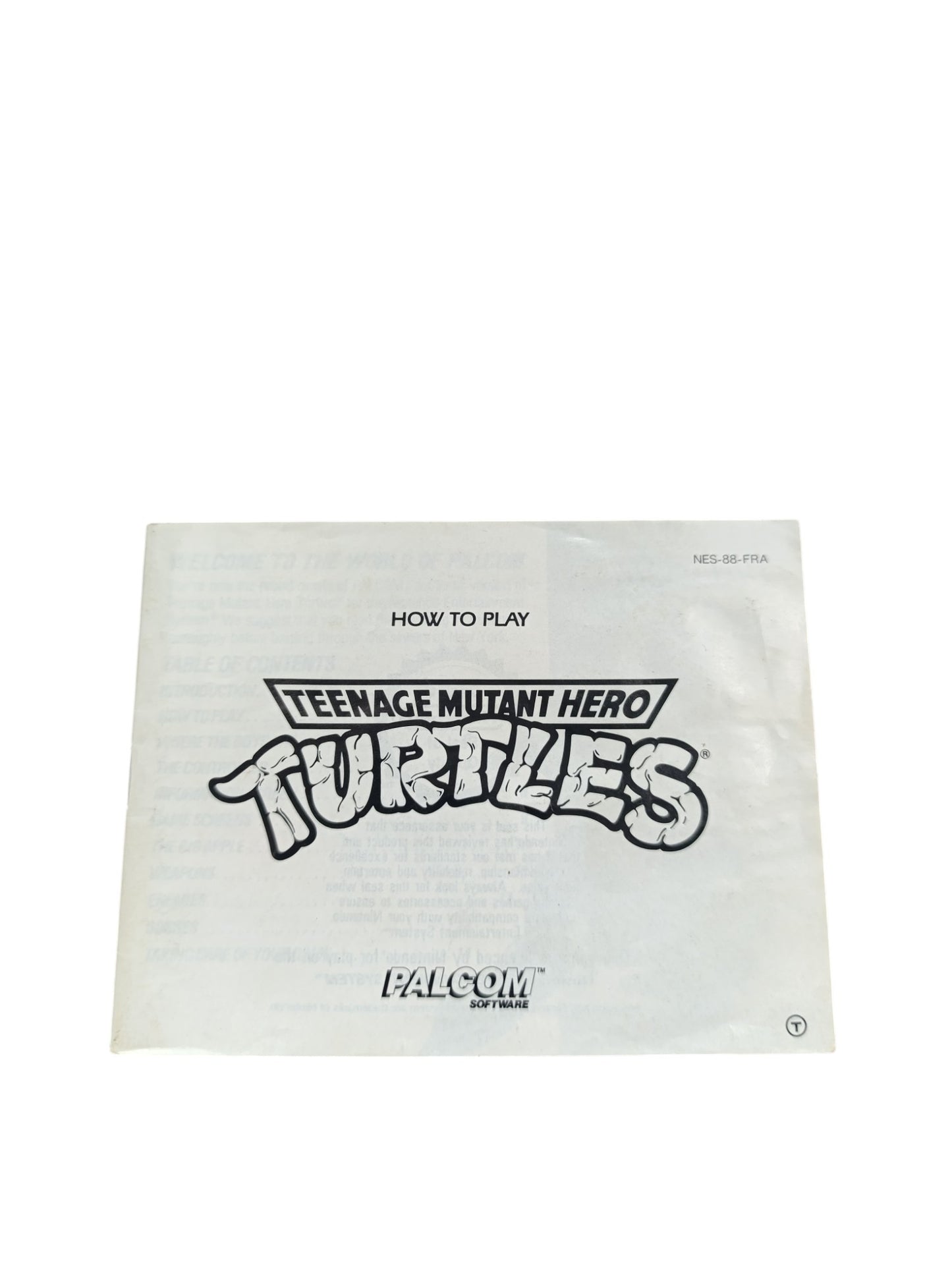 Teenage Mutant Ninja Turtles – Nintendo NES (complet)