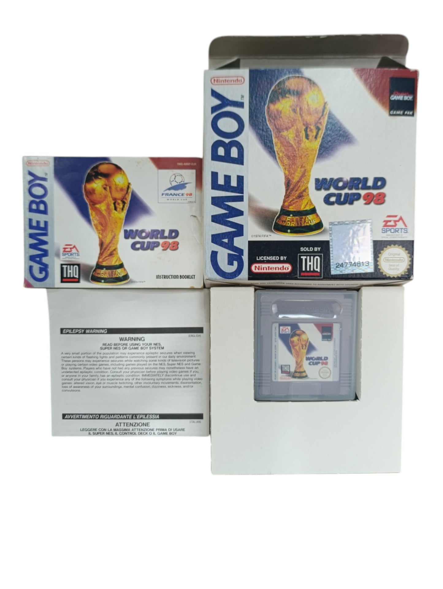 World Cup 98 – Game Boy (complet)