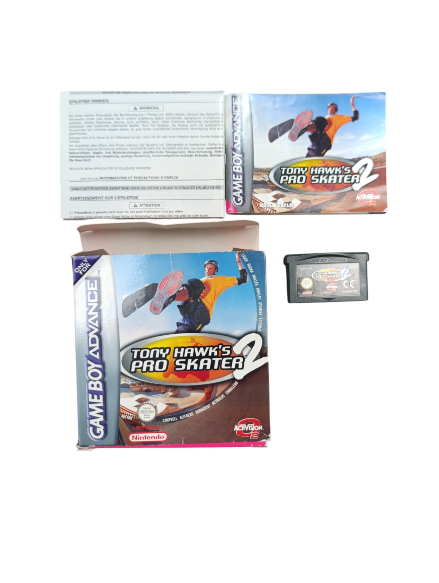 Tony Hawk’s Pro Skater 2 – Game Boy Advance (complet)