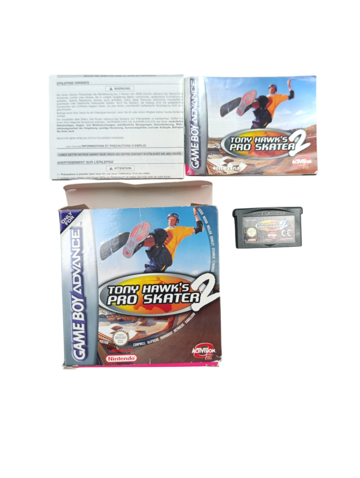 Tony Hawk’s Pro Skater 2 – Game Boy Advance (complet)