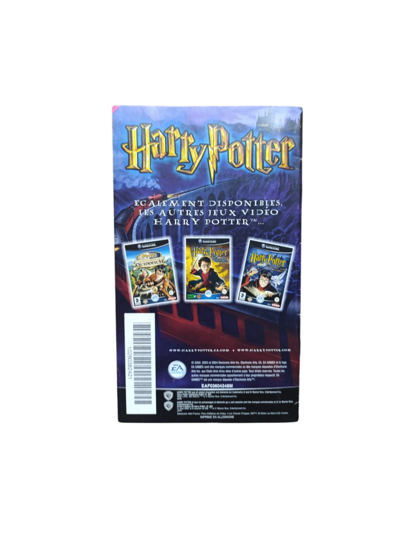 Notice Harry Potter et le Prisonnier d'Azkaban GameCube FRA