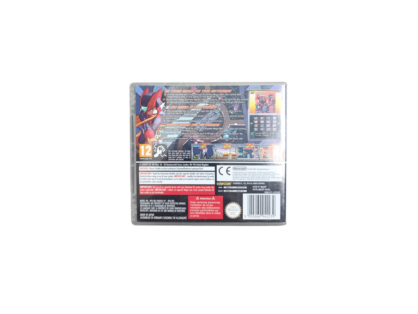 Mega Man Zero Collection – Nintendo DS – complet en boîte avec notice