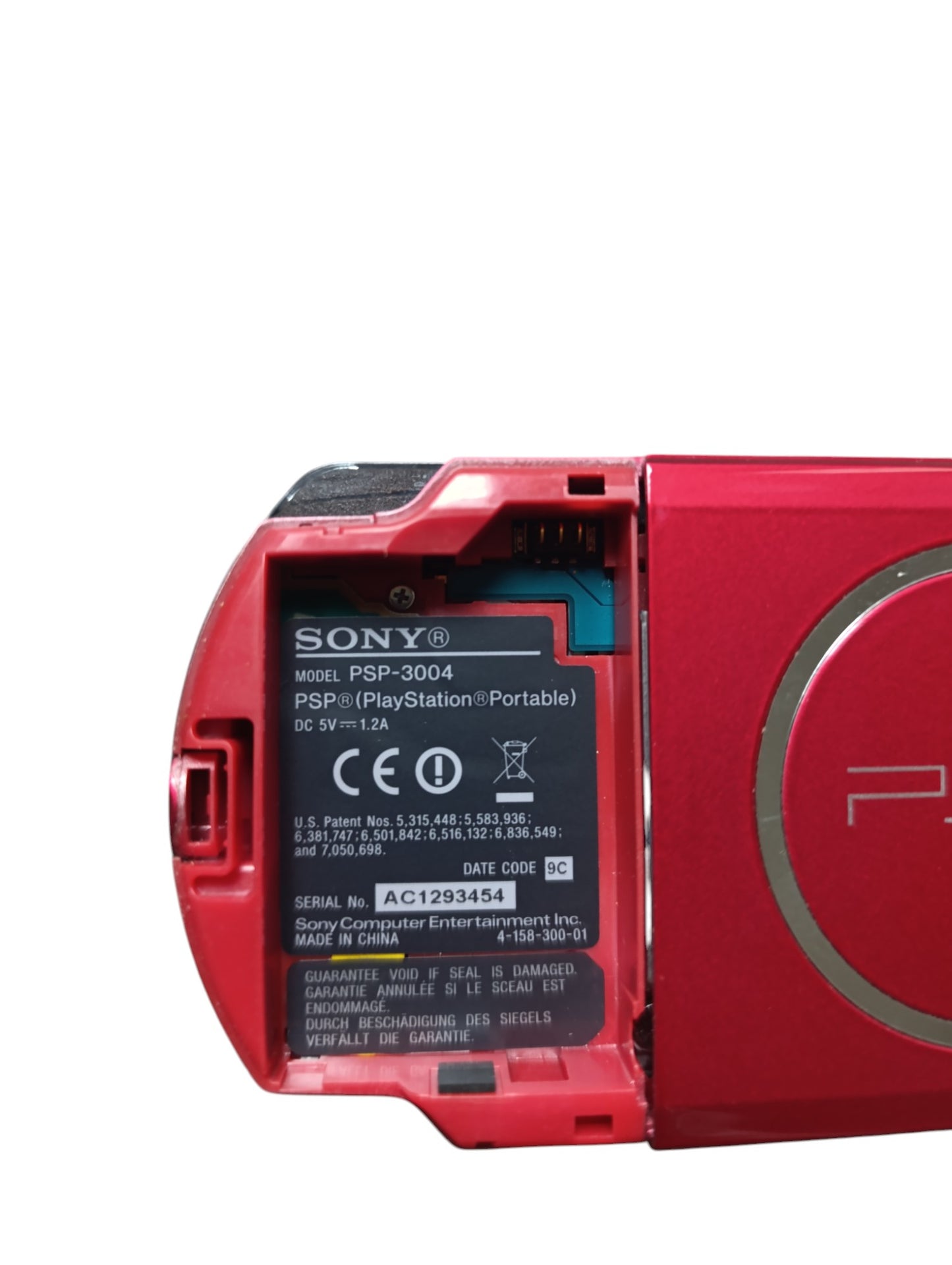 Console Sony PSP Slim & Lite 3004 – Radiant Red (en boîte, version française)