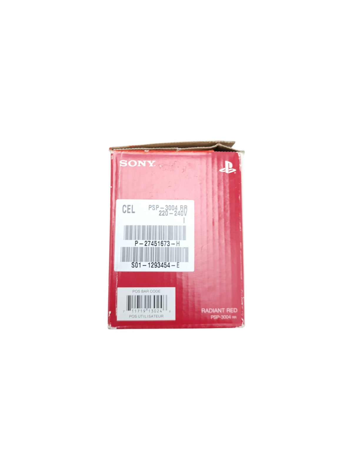Console Sony PSP Slim & Lite 3004 – Radiant Red (en boîte, version française)