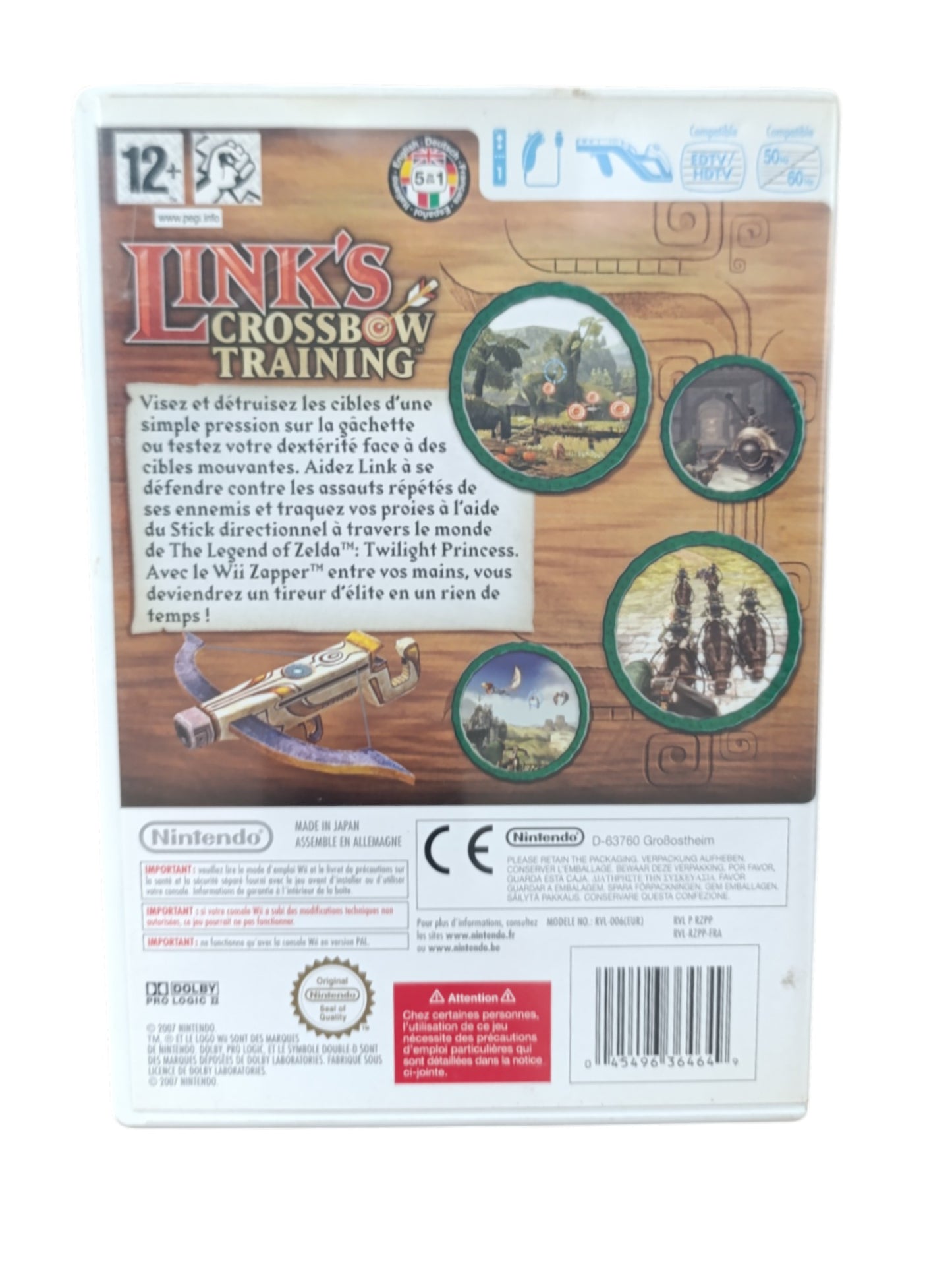 Link’s Crossbow Training – Nintendo Wii (complet)