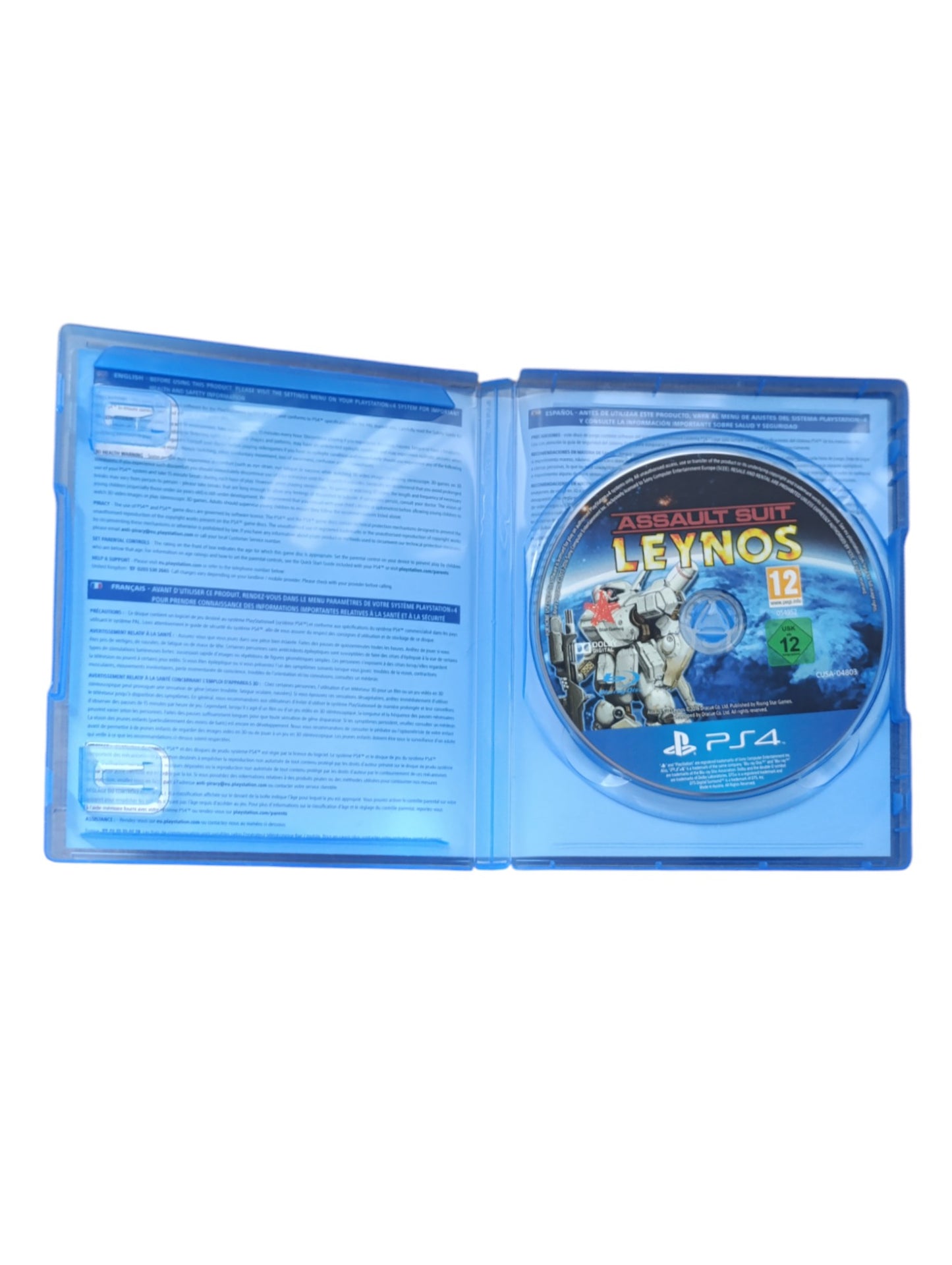 Assault Suit Leynos – PlayStation 4 (Complet)