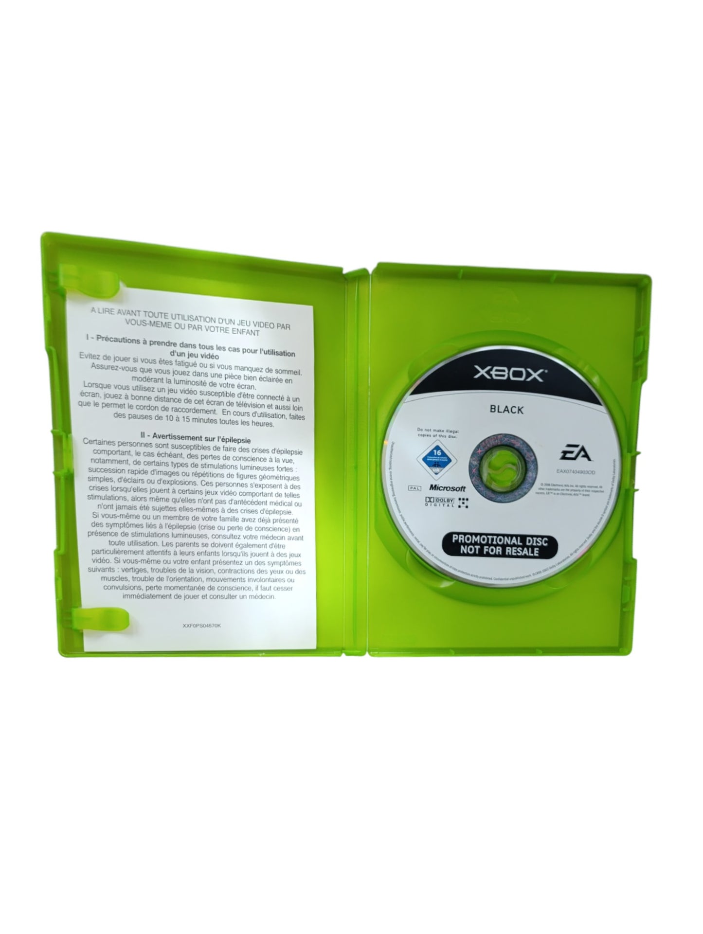 Black – Xbox (Version Promotionnelle)