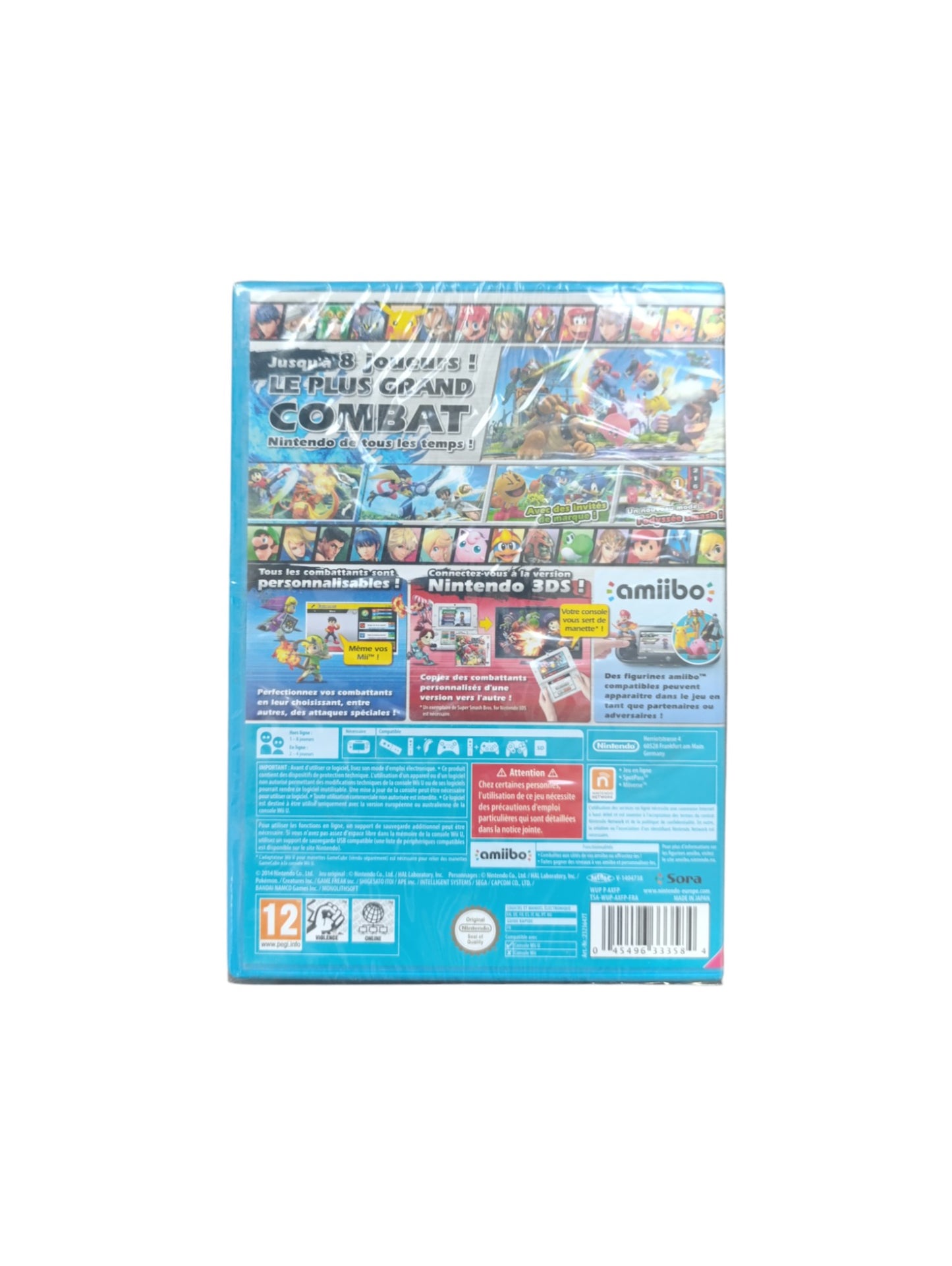 Super Smash Bros. for Wii U – Nintendo Wii U (Neuf sous blister)