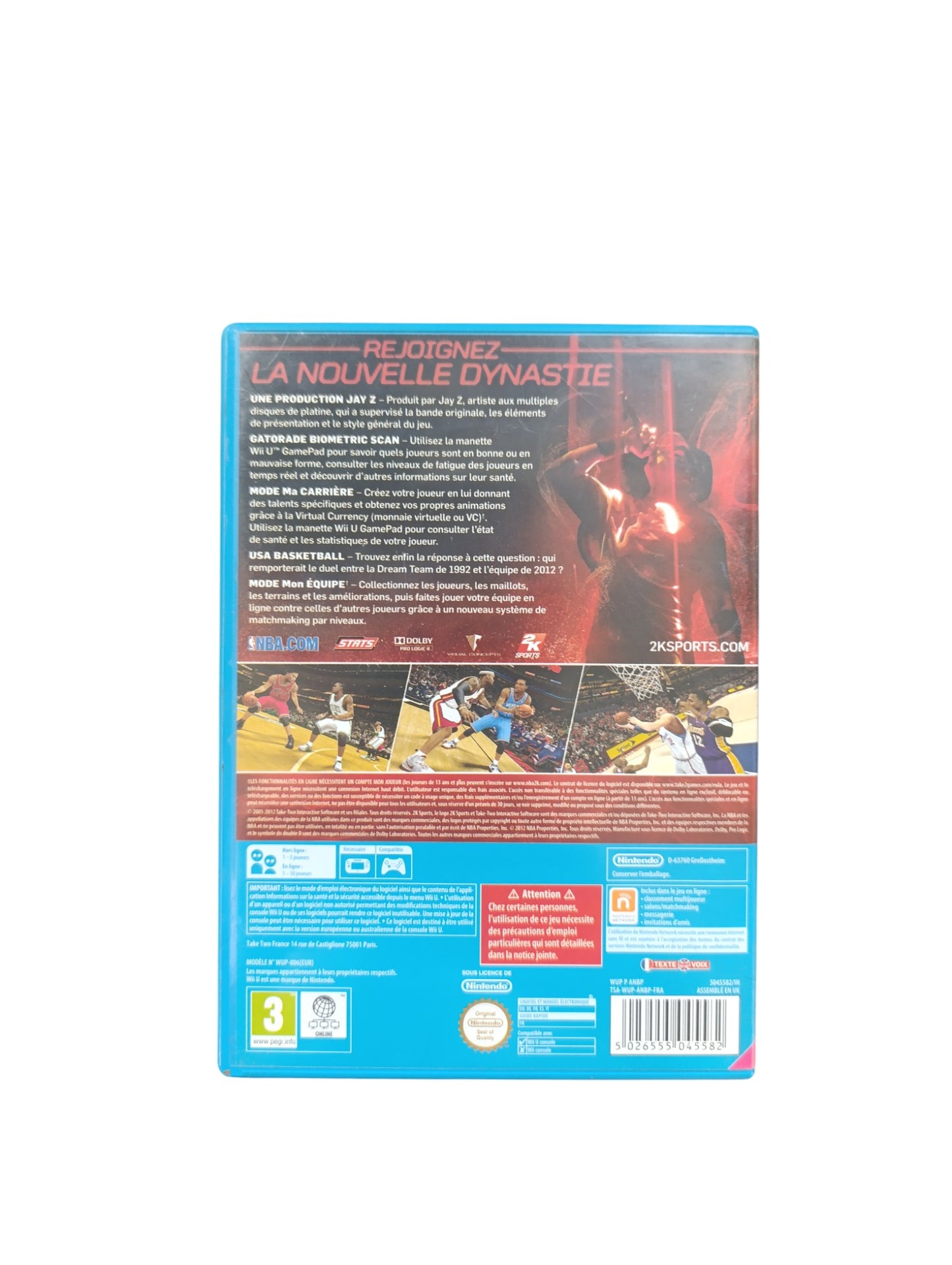 NBA 2K13 – Nintendo Wii U (Complet)