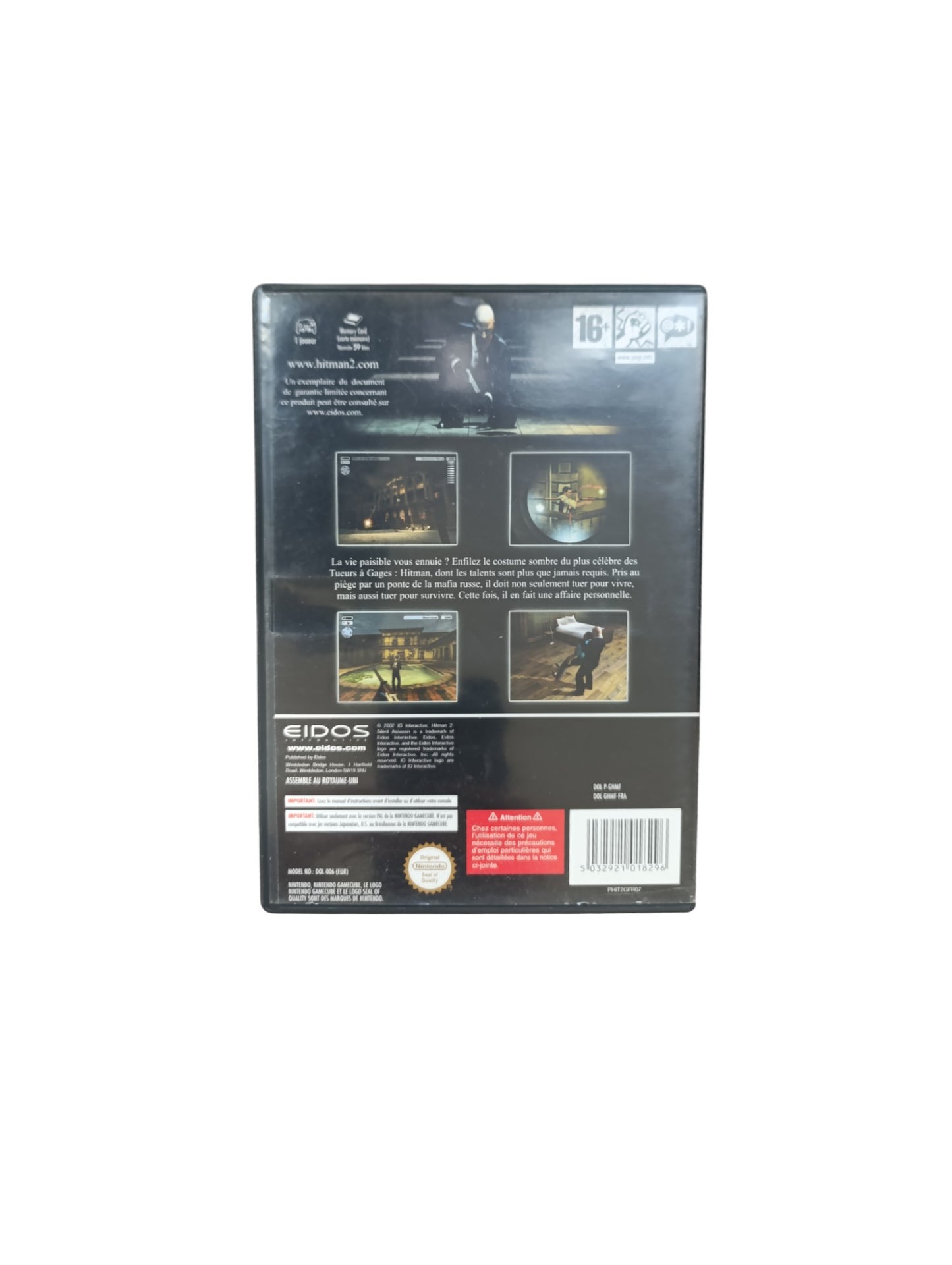 Hitman 2: Silent Assassin – Nintendo GameCube (Complet)