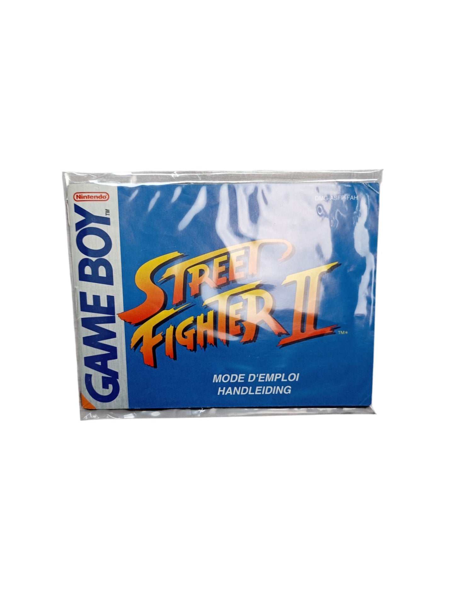 Street Fighter II – Nintendo Game Boy (boîte + notice, sans cartouche)