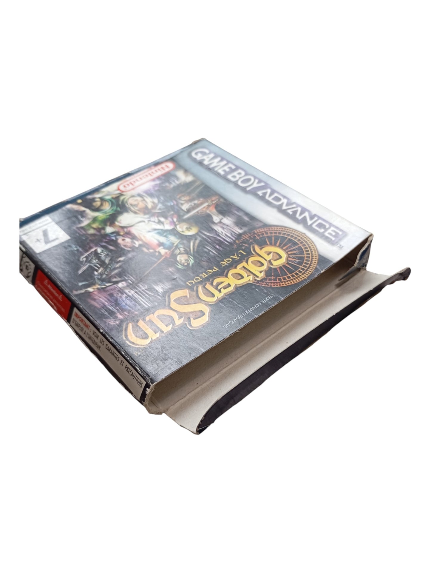 Golden Sun – Nintendo Game Boy Advance (Sans notice, boîte abîmée)