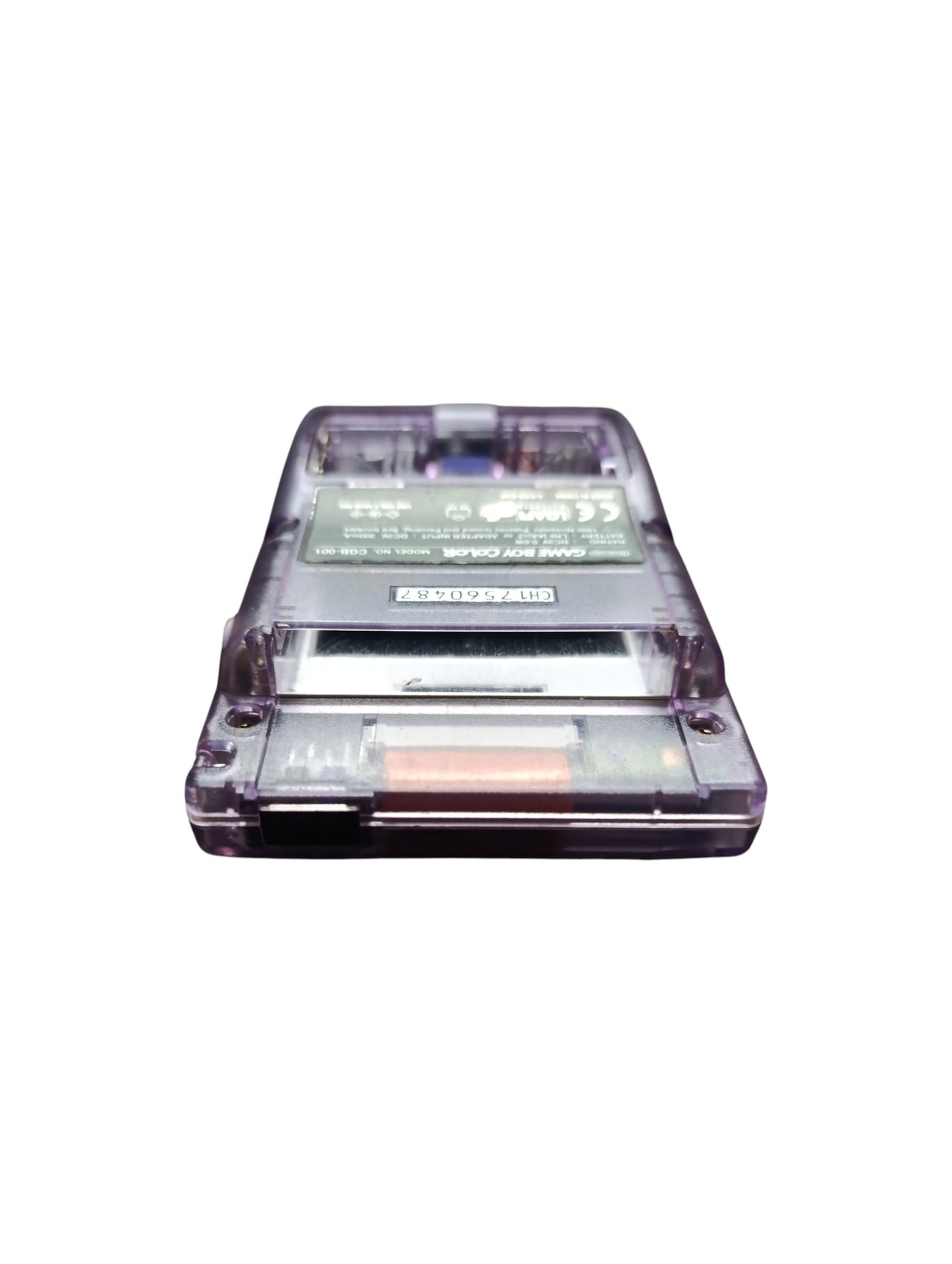 Game Boy Color transparente violette – console loose