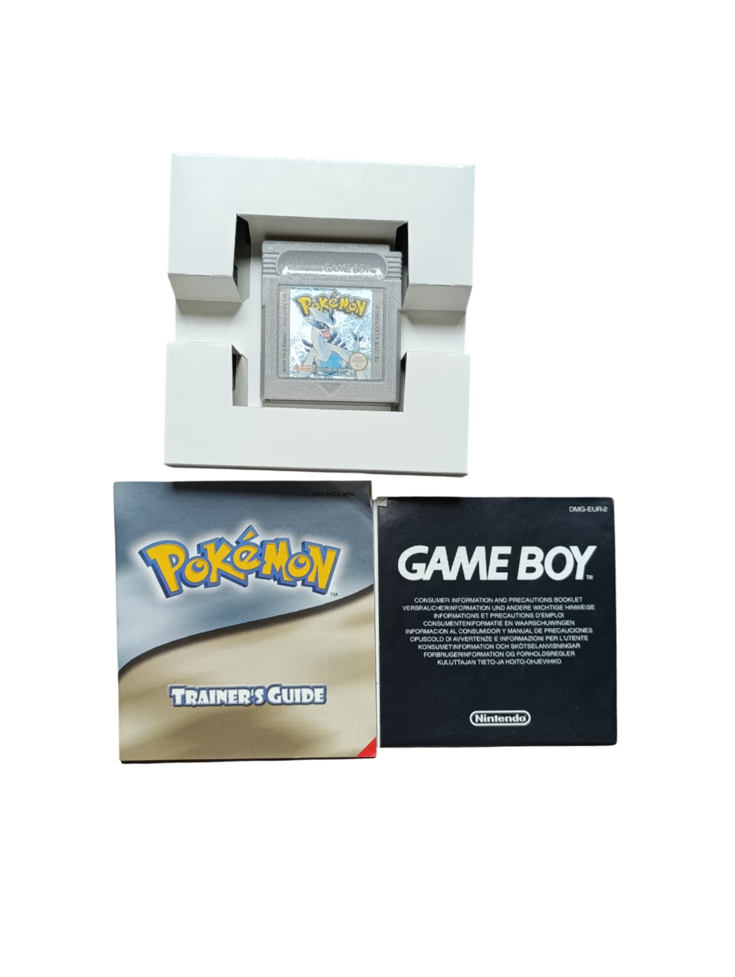 Pokémon Argent Game Boy Color en boîte