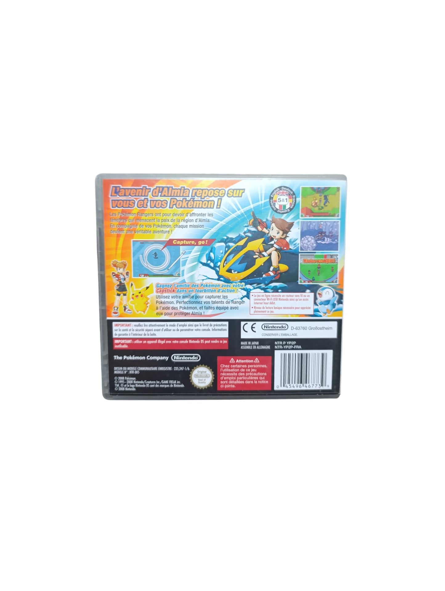 Pokémon Ranger : Nuit sur Almia – Nintendo DS