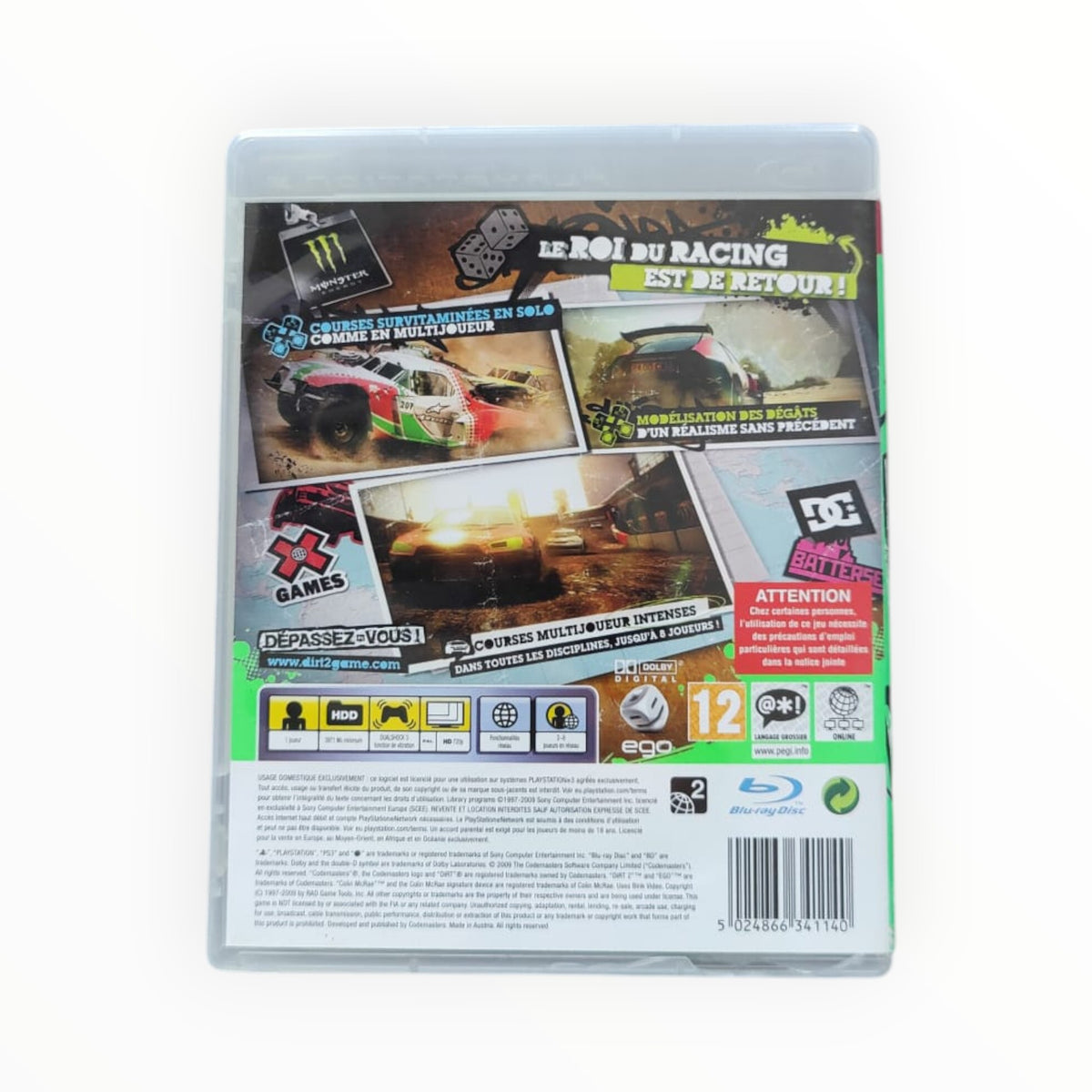 Colin McRae: DiRT 2 – PlayStation 3 (complet)
