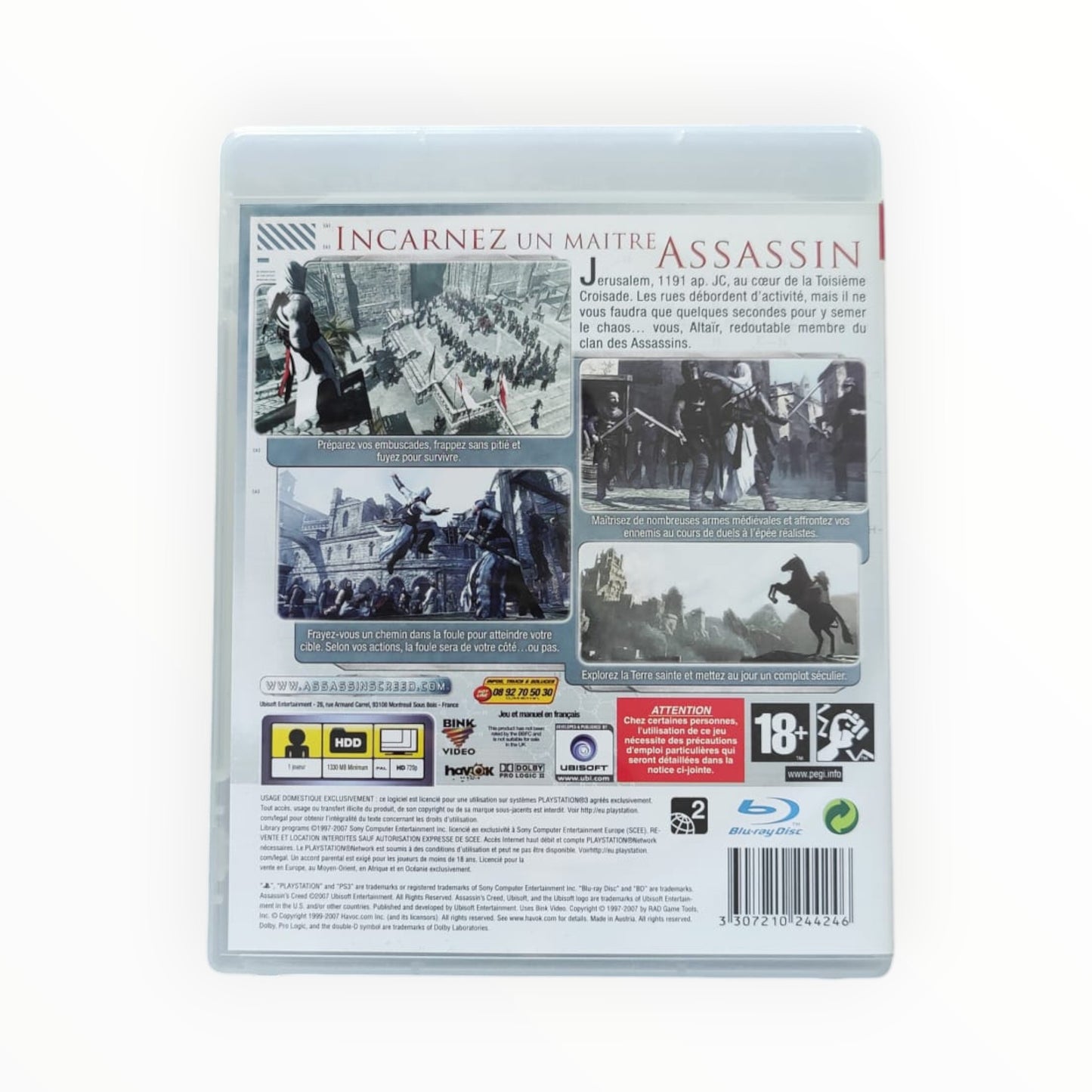 Assassin’s Creed – PlayStation 3 (complet)