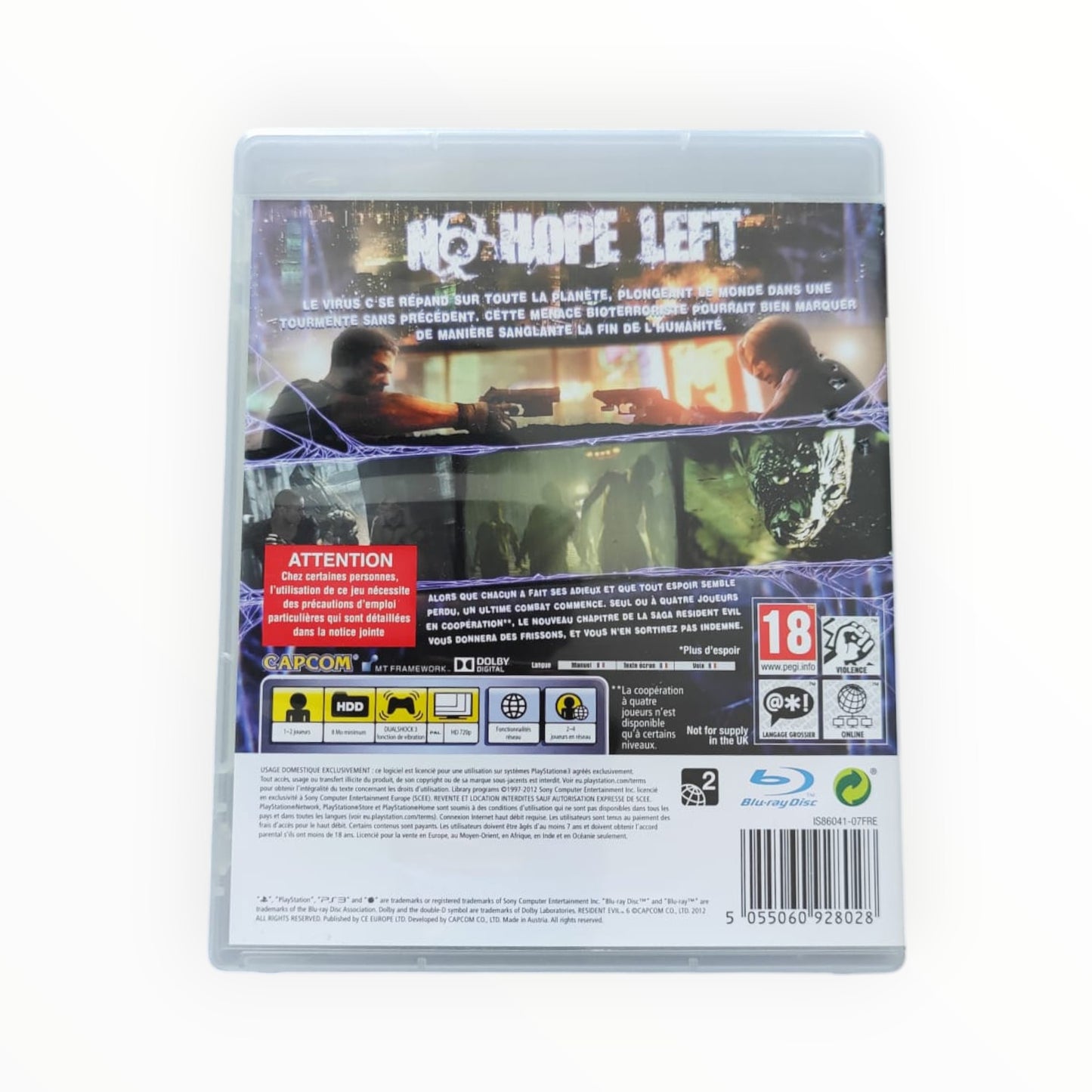 Resident Evil 6 – PlayStation 3 (complet)