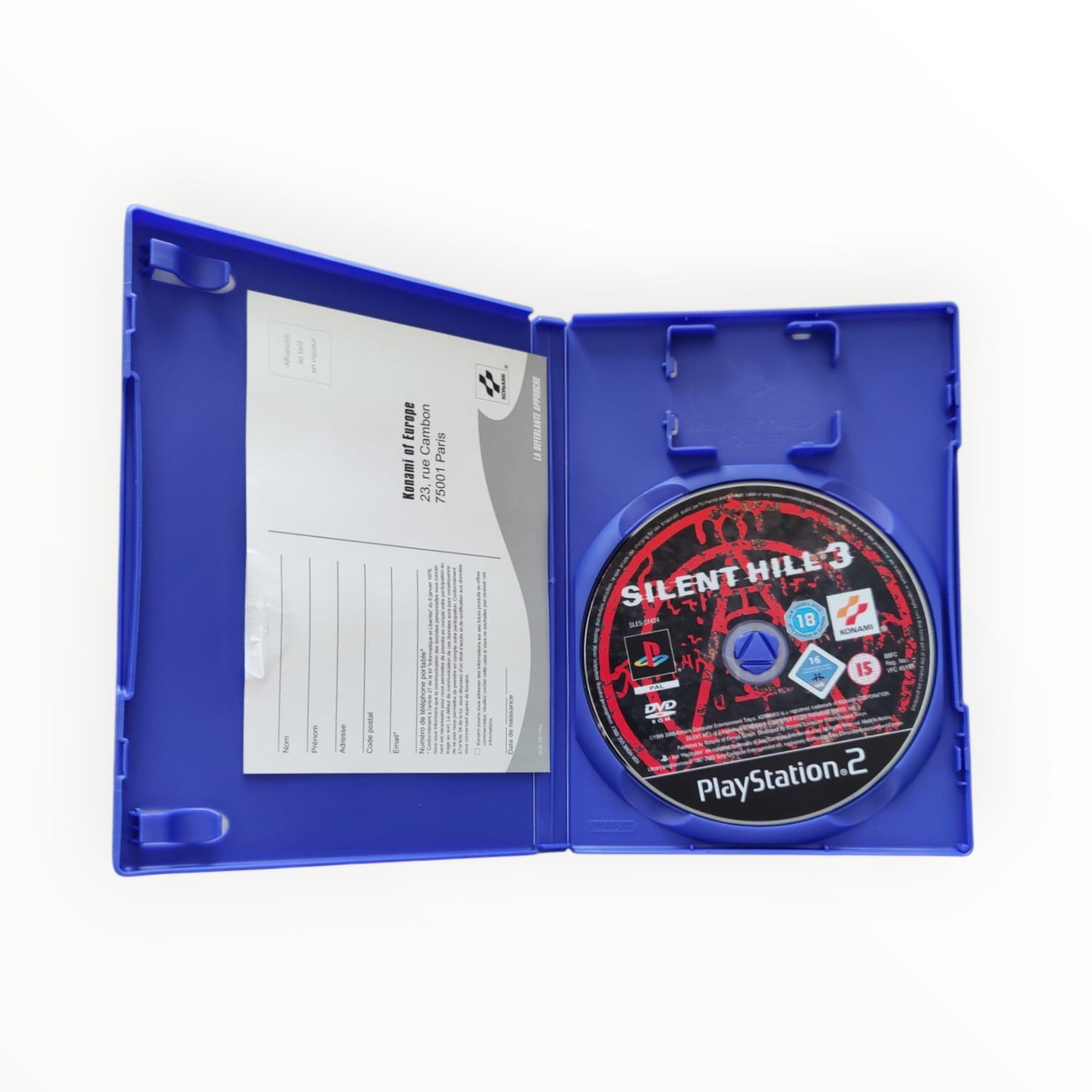 Silent Hill 3 – PlayStation 2 (sans notice)