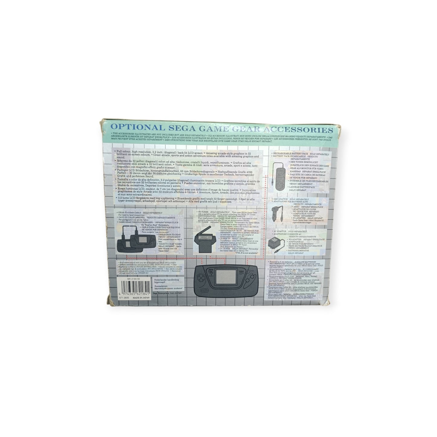 Console Sega Game Gear