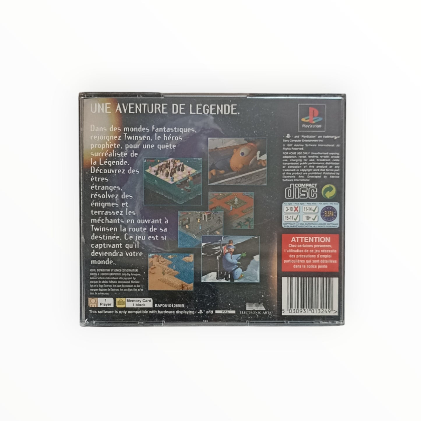 Little Big Adventure PS1